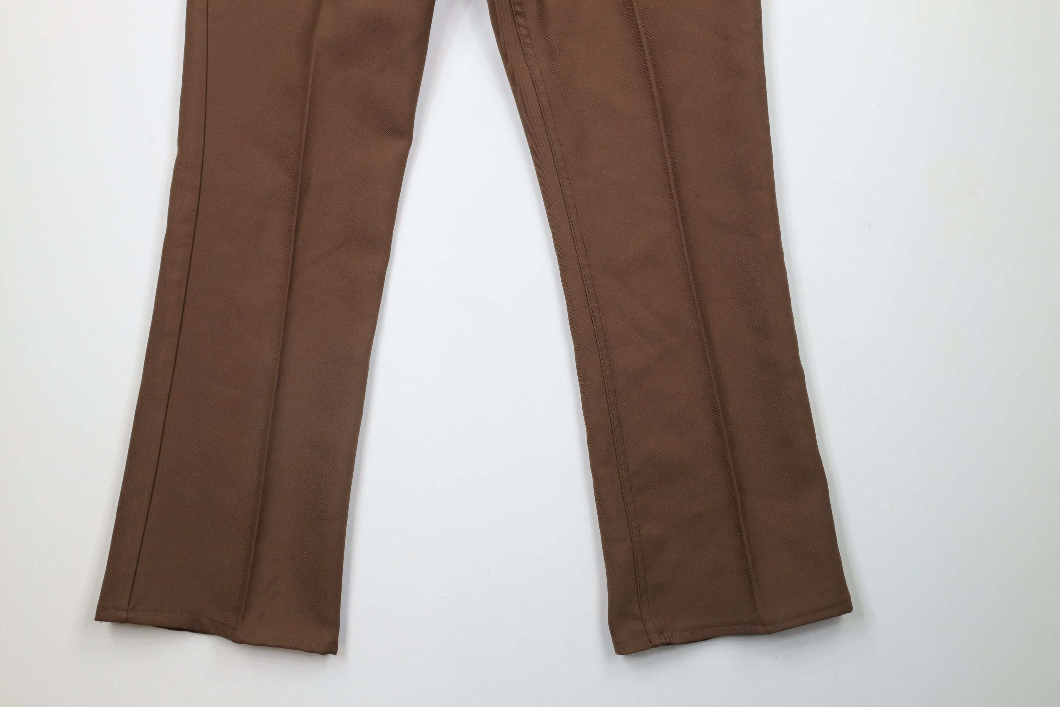 Vintage × Wrangler Vintage 70s Wrangler Knit Wide Leg Bell Bottoms Pants USA Size US 36 / EU 52 - 4 Thumbnail