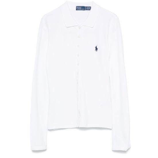Ralph Lauren RALPH LAUREN Women Polo Shirts 211941176004 WHITE Size M / US 6-8 / IT 42-44 - 1 Thumbnail