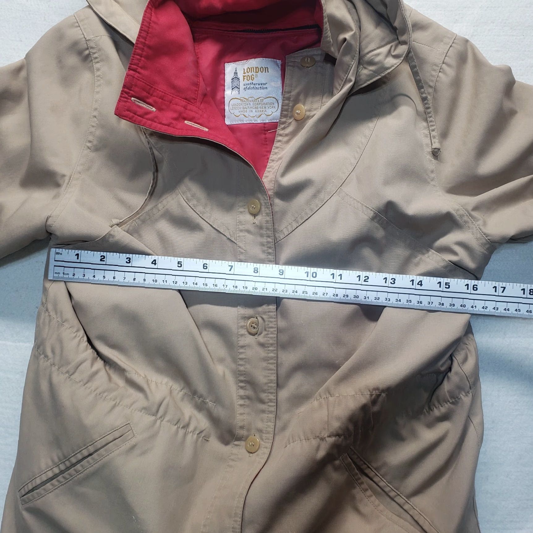 London Fog London Fog Jacket Women Beige Hooded Outdoor 8 Size M / US 6-8 / IT 42-44 - 5 Thumbnail