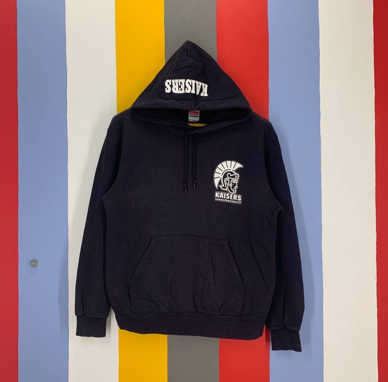 Japanese Brand Vintage KAISERS KANSAI UNIVERSITY Hoodie #2364-03 Size US M / EU 48-50 / 2 - 1 Thumbnail