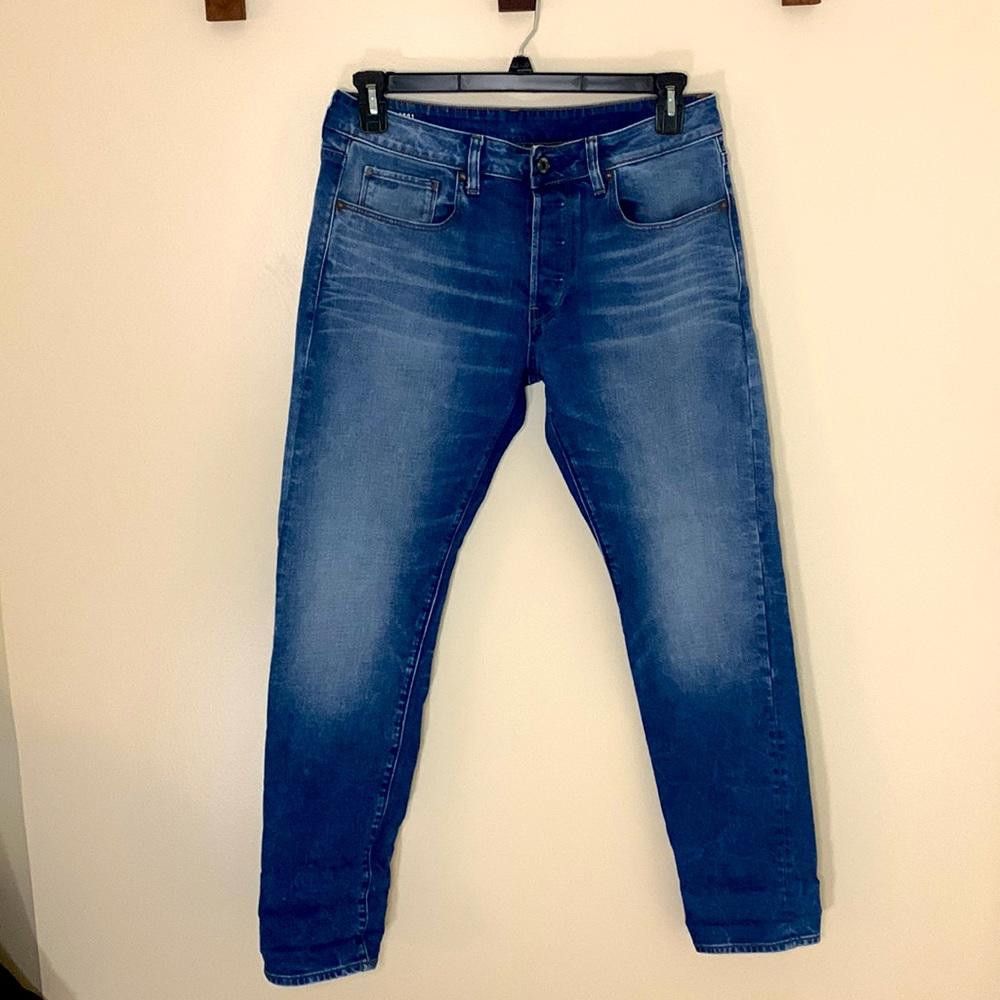 Designer G-Star RAW -Slim 3301 - 31W 30L - 99% cotton, 1% elastic Size US 31 - 2 Thumbnail