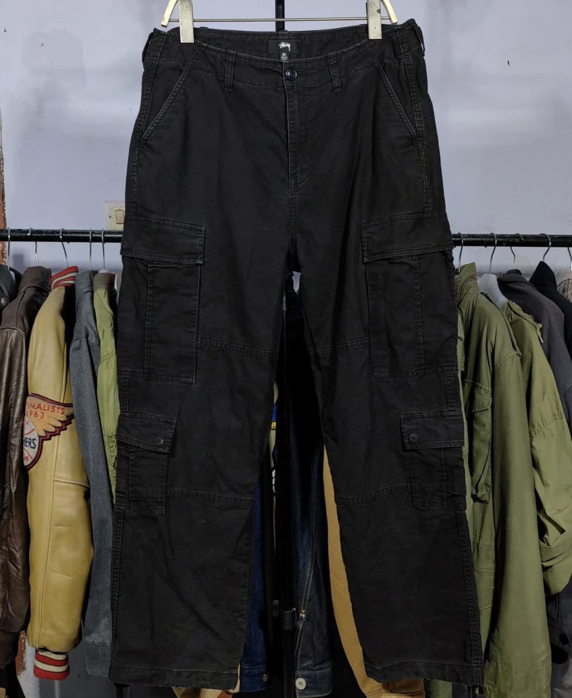 Stussy 2000s Archival Stussy Tactical Work Cargo Pants y2k Lgb Size US 36 / EU 52 - 2 Thumbnail