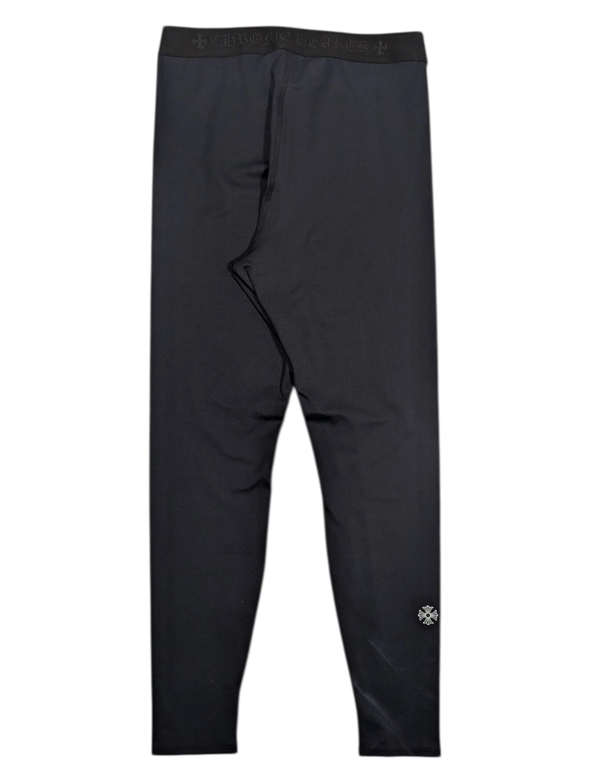 Chrome Hearts CH Plus Black Sports Leggings Size 30" / US 8 / IT 44 - 2 Thumbnail