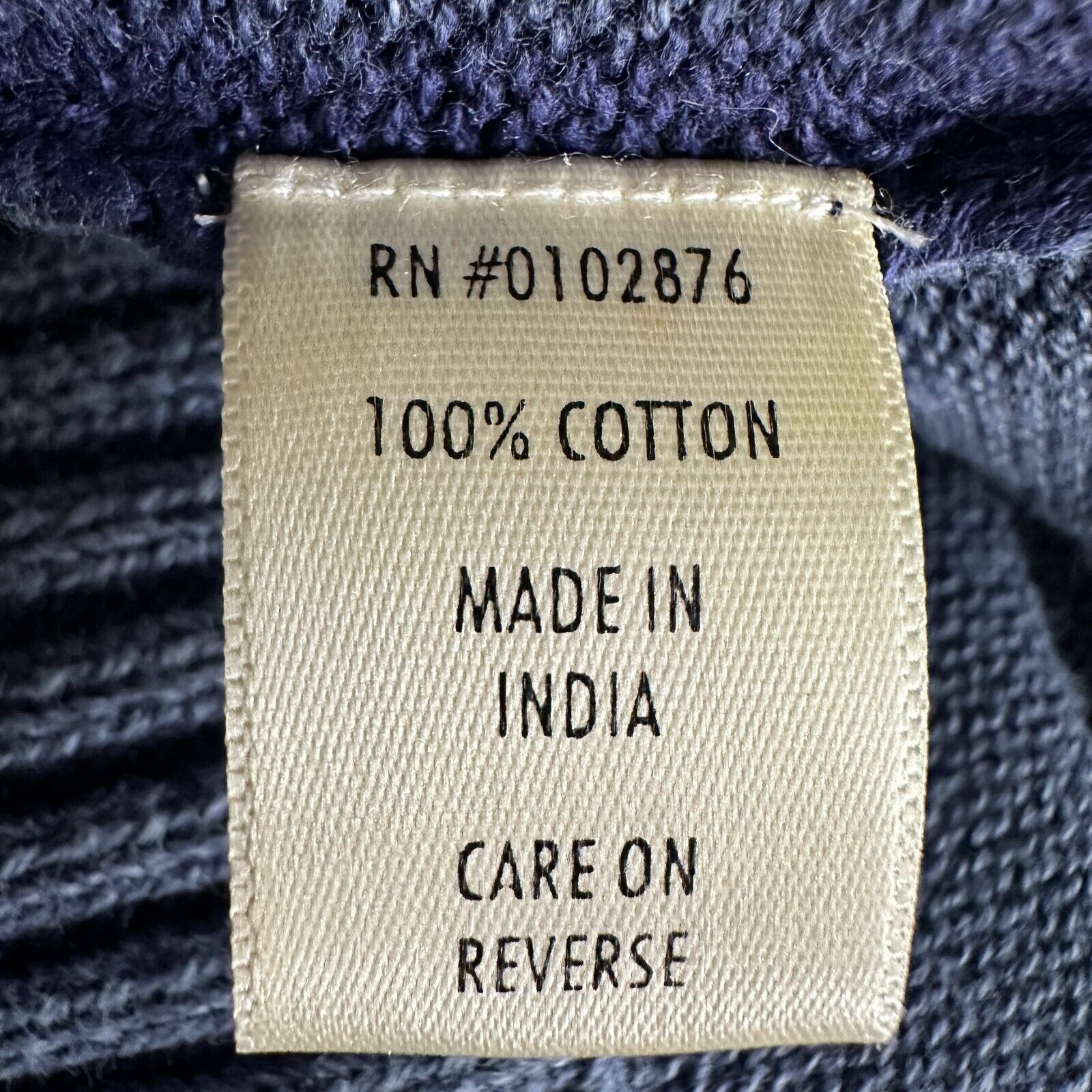 The Unbranded Brand Novica Overdyed Knit Pullover Sweater 2XL XXL Cable Blue Size US XXL / EU 58 / 5 - 8 Thumbnail