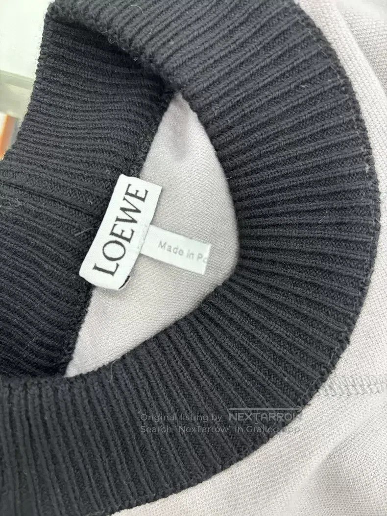 Loewe Loewe Embroidered logo sweatshirt Size S / US 4 / IT 40 - 4 Thumbnail