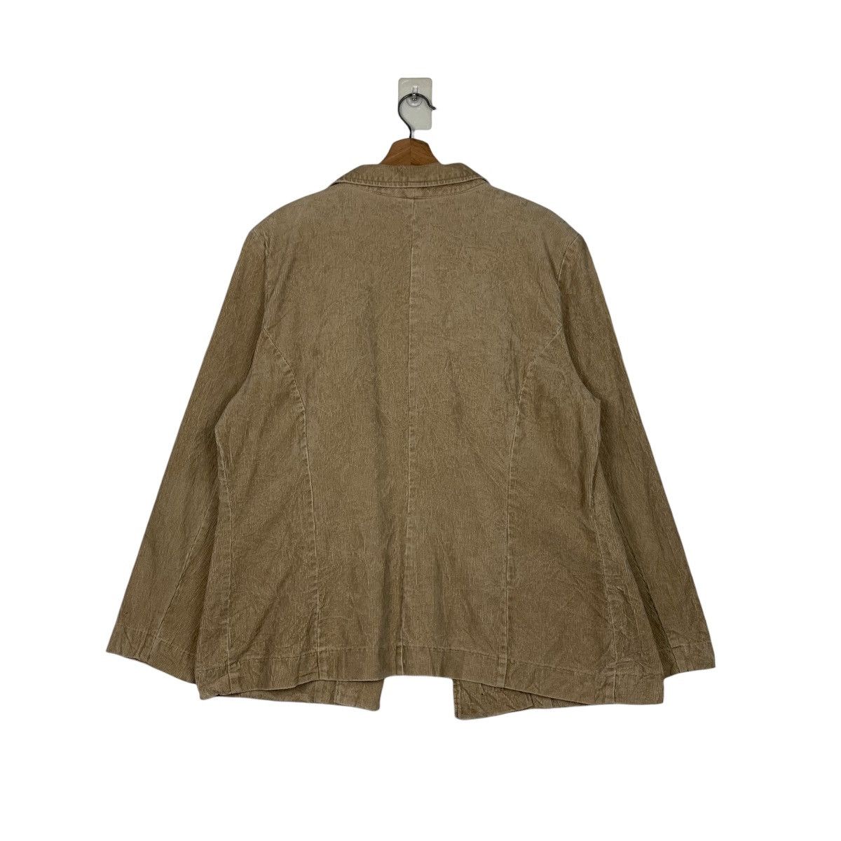 Japanese Brand MASSIMO Woman Corduroy Casual Jacket #2160-C95 Size XL / US 12-14 / IT 48-50 - 7 Thumbnail