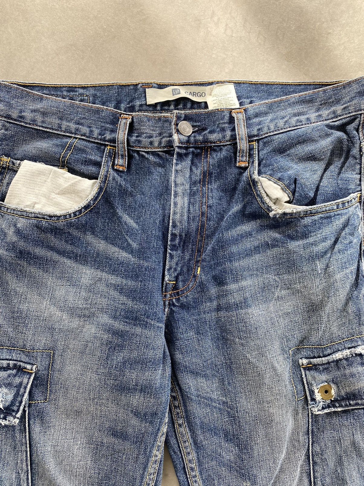 Gap GAP CARGO DENIM PANT Size US 33 - 2 Thumbnail