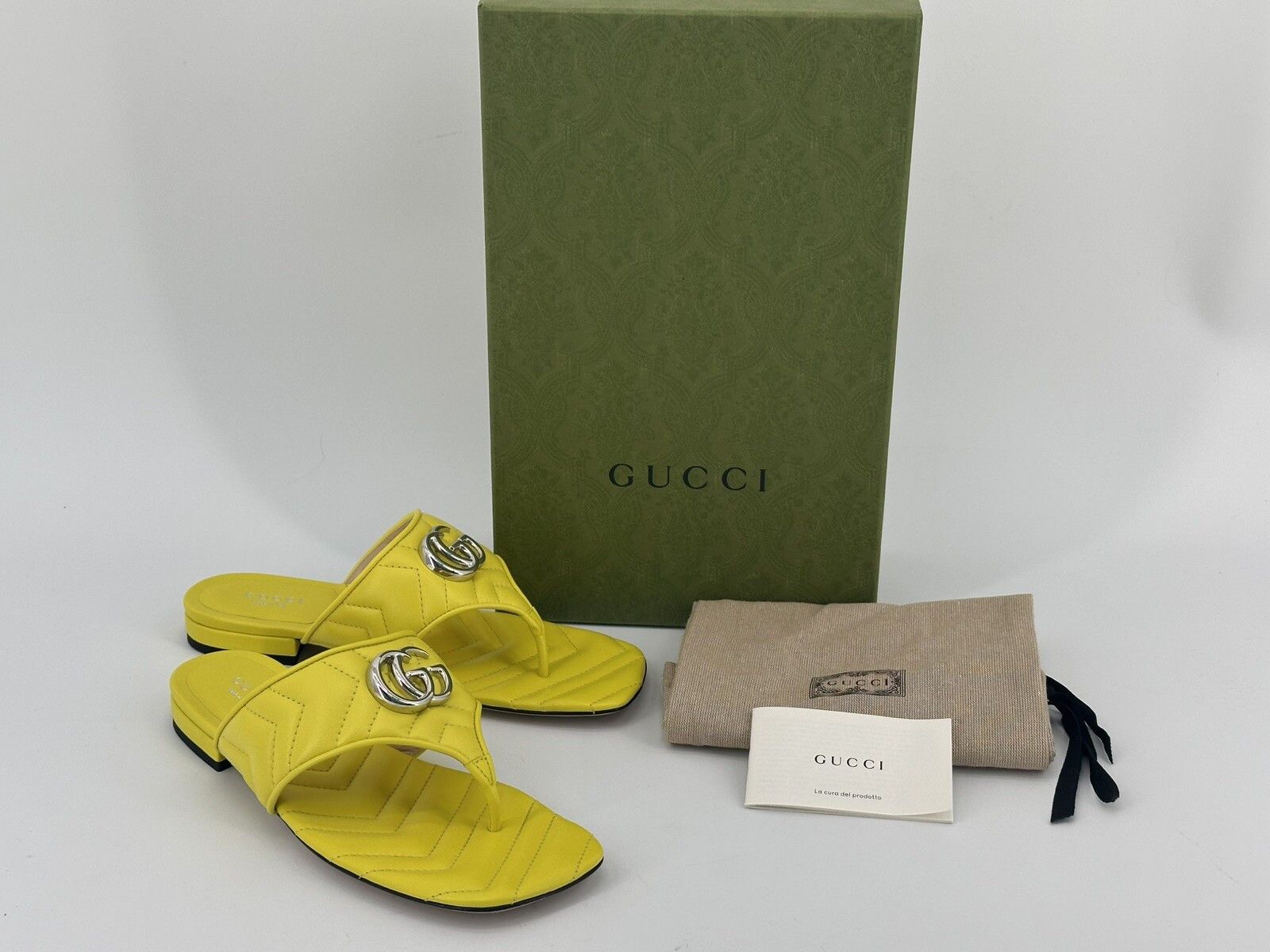 Gucci New Gucci Marmont Sandals Size-IT-38 / US-8 Size US 8 / IT 38 - 2 Thumbnail