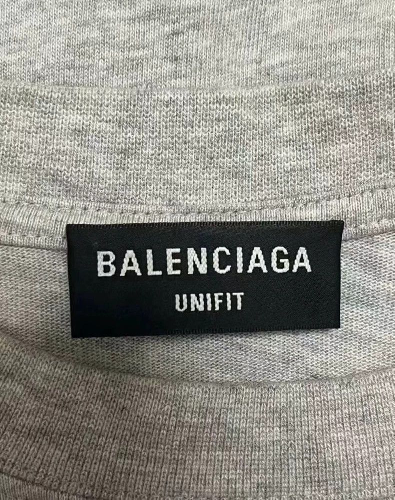 Balenciaga Balenciaga FBI Logo Distressed Cracked Letter Print Grey S Size US S / EU 44-46 / 1 - 3 Thumbnail