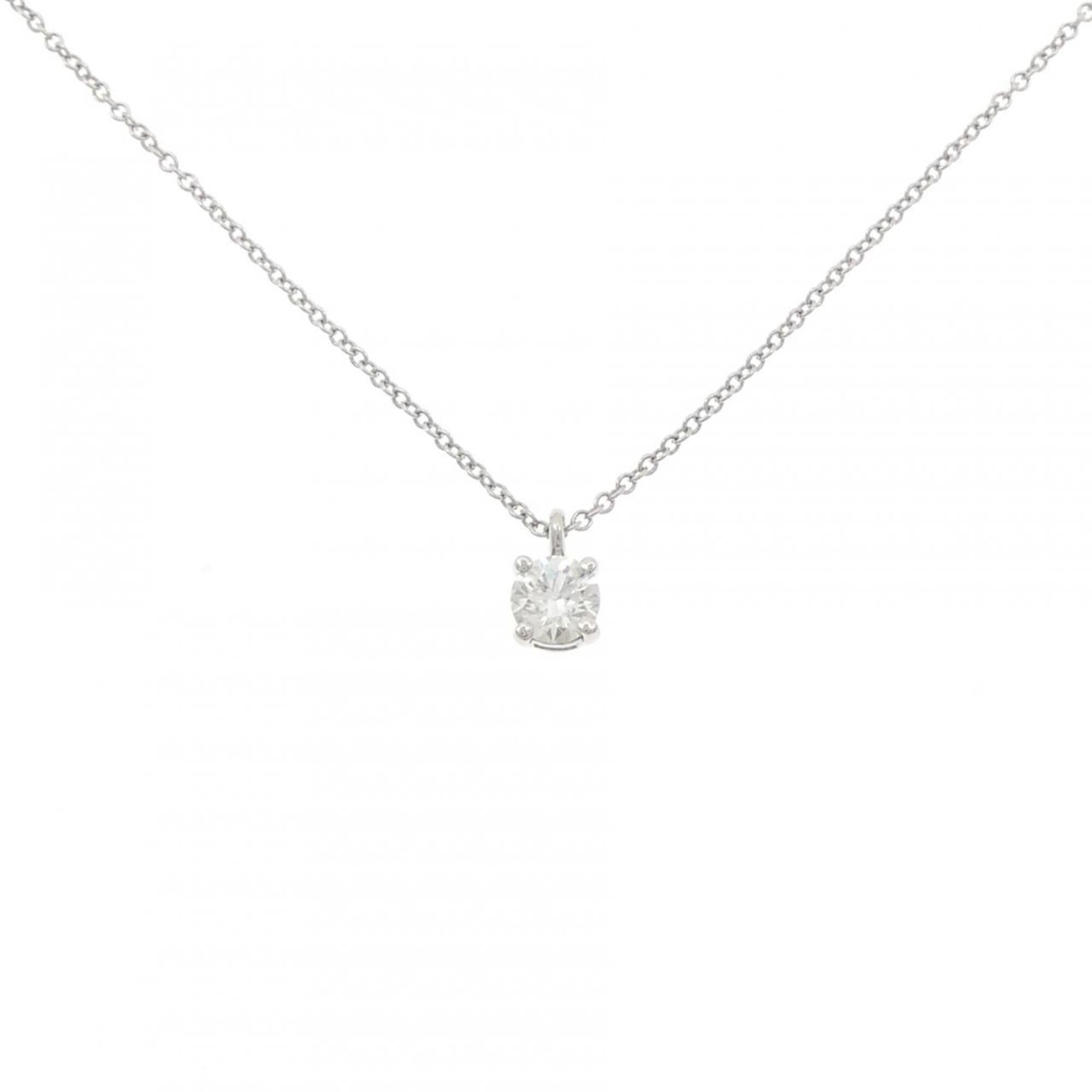 Tiffany & Co. Tiffany Solitaire Necklace Size ONE SIZE - 1 Thumbnail