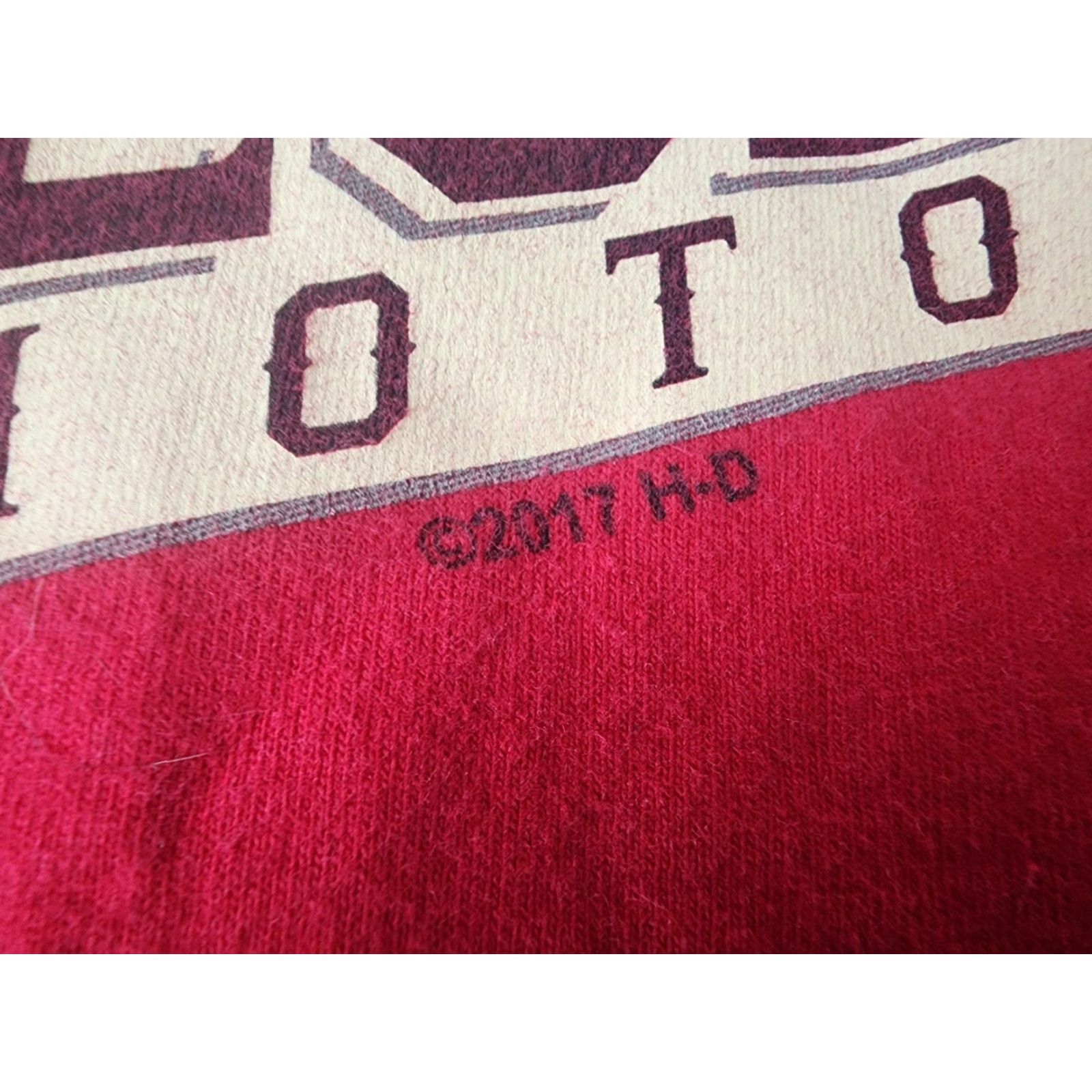 Harley Davidson Harley-Davidson T-Shirt Men XL Red Eagle Graphic Print Short Sleeve Crew Neck Biker Motorcycle USA City Flint Michigan Vintage No Size US XL / EU 56 / 4 - 4 Thumbnail