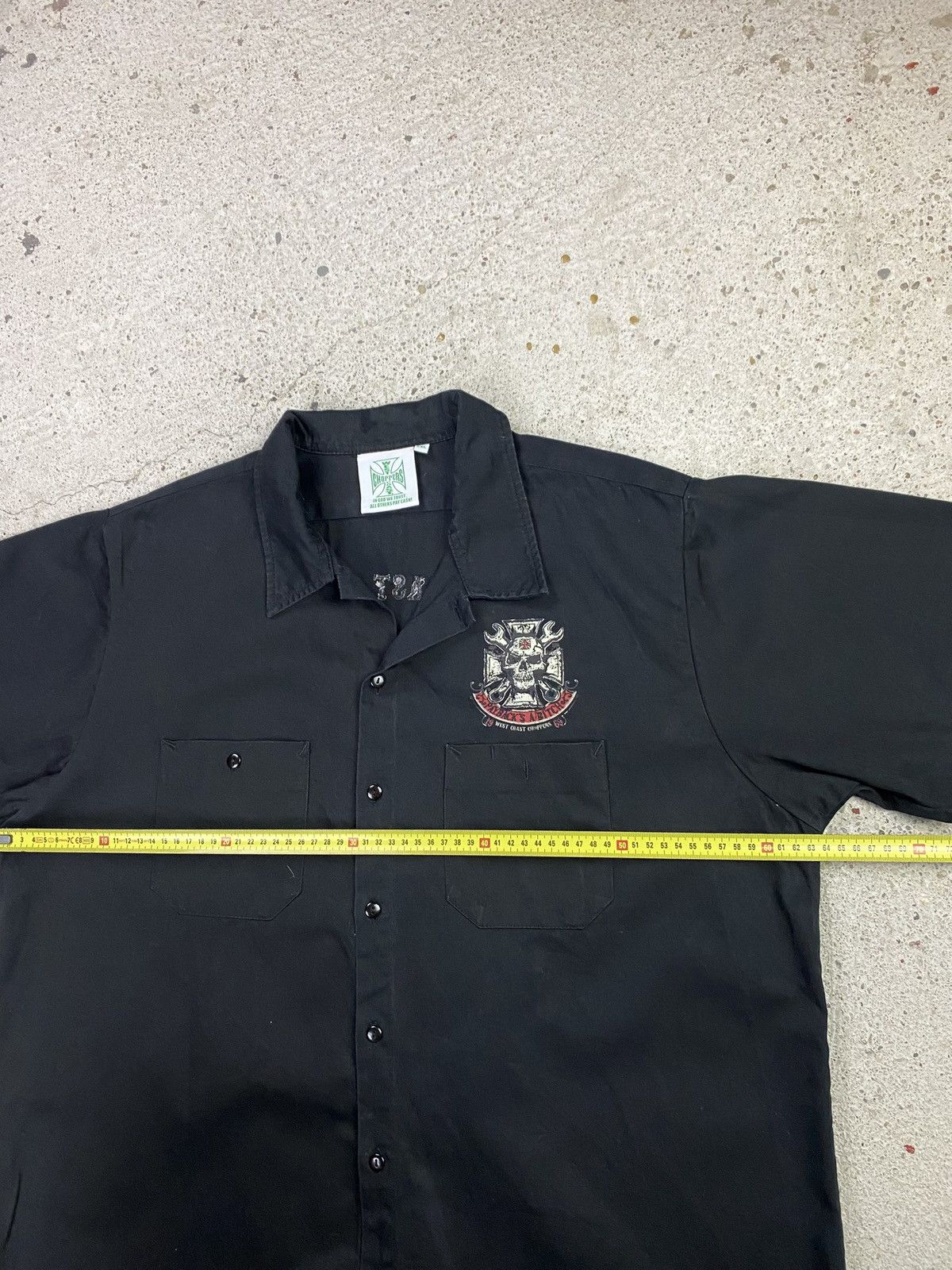 West Coast Choppers West coast choppers button up shirt vintage moto y2k harley Size US XL / EU 56 / 4 - 14 Thumbnail