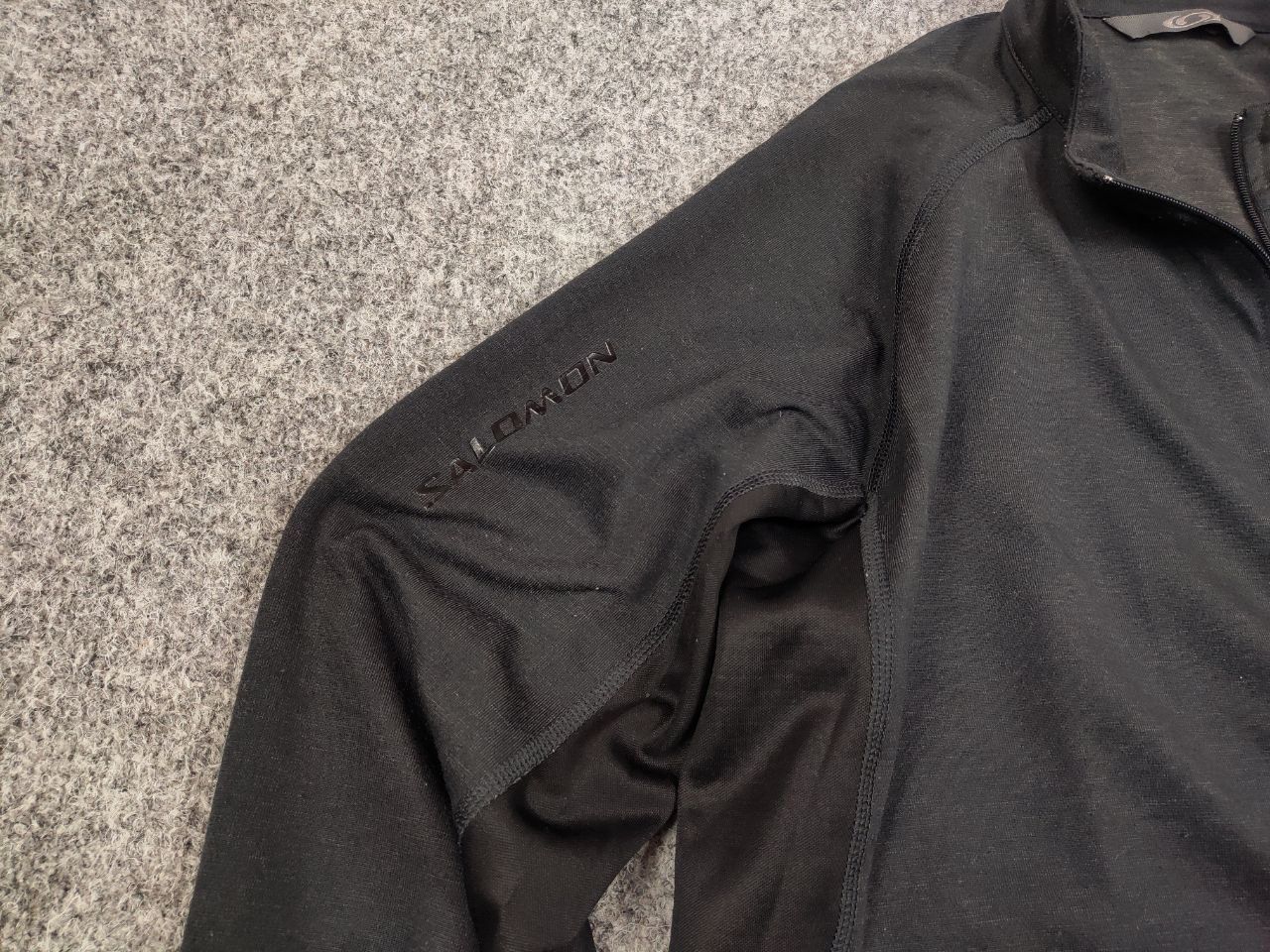 Salomon Vintage 00's Salomon smart skin Light Long Sleeve 1/3 Zip Size US M / EU 48-50 / 2 - 10 Thumbnail