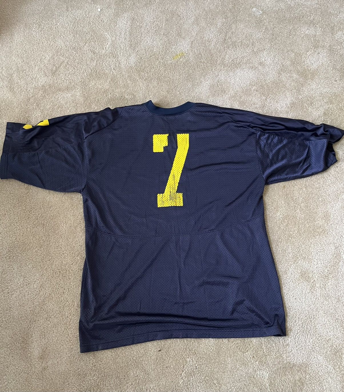 Nike × Vintage Vintage Nike Donovan Edwards Michigan Jersey Size US XL / EU 56 / 4 - 5 Thumbnail