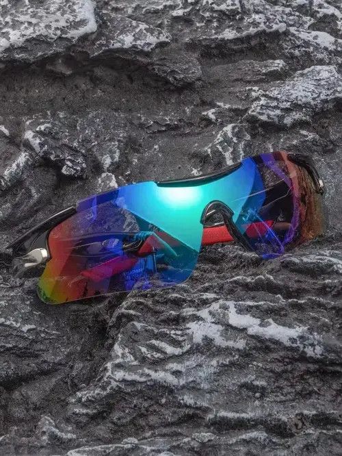 VIBE Retro Punk Kurt Cobain Style Sunglasses Wrap Around Fashion Size ONE SIZE - 3 Thumbnail