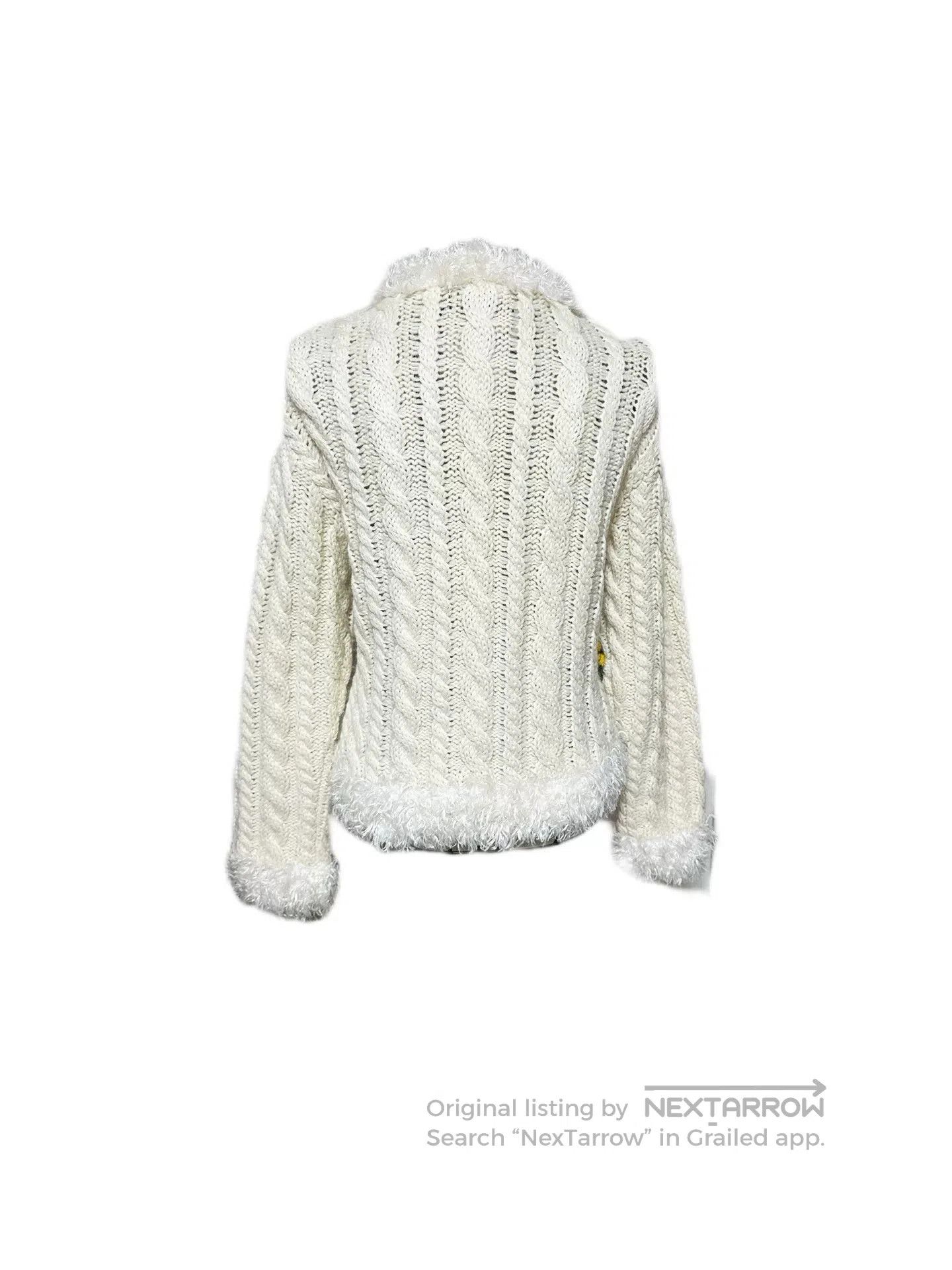 Hysteric Glamour Hysteric Glamour Fuzzy Spider Knit Cardigan. Size M / US 6-8 / IT 42-44 - 4 Thumbnail