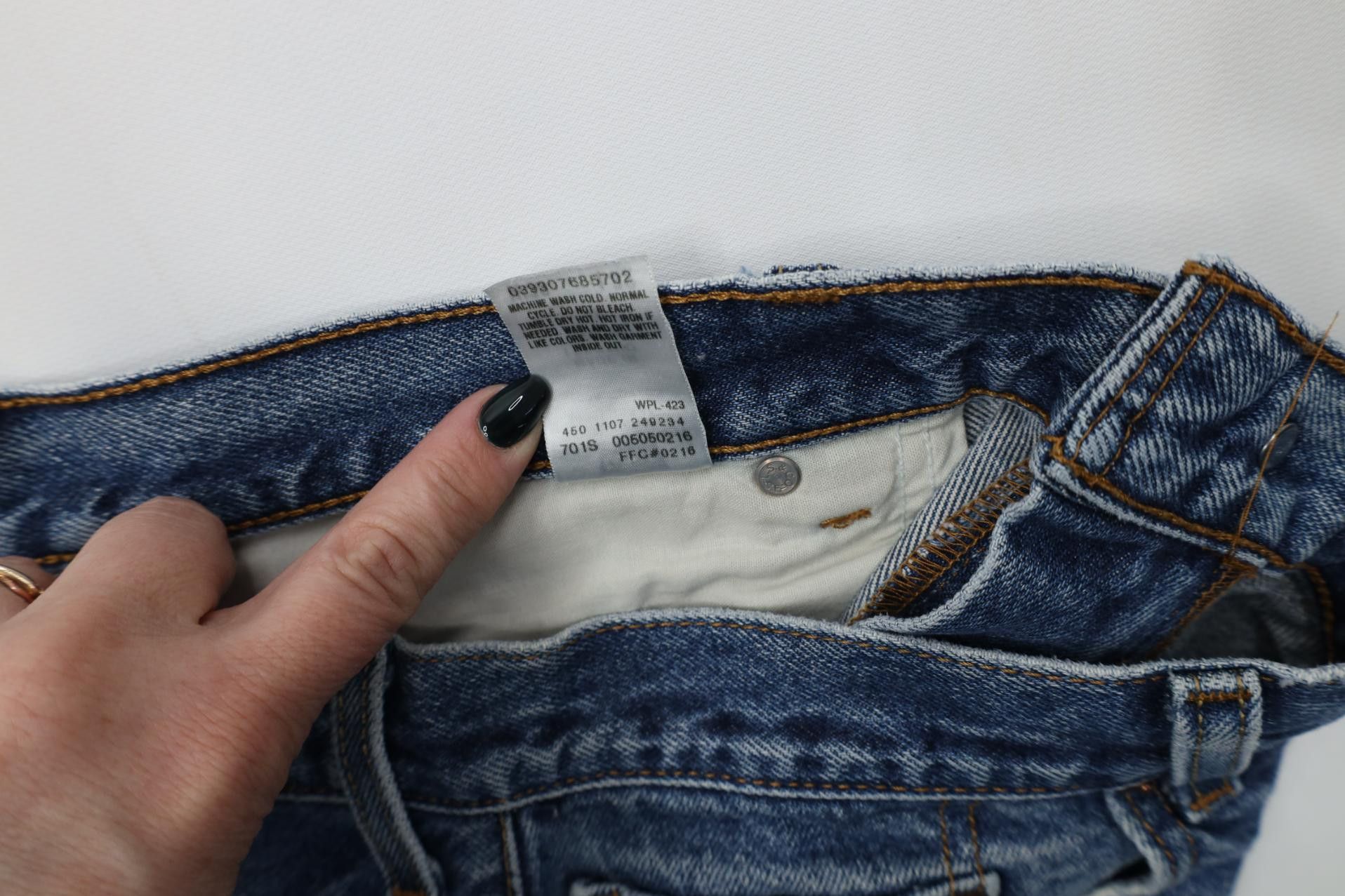 Levi's Vintage Y2K 2007 Levis 505 Regular Straight Leg Denim Jeans Size US 38 / EU 54 - 13 Thumbnail