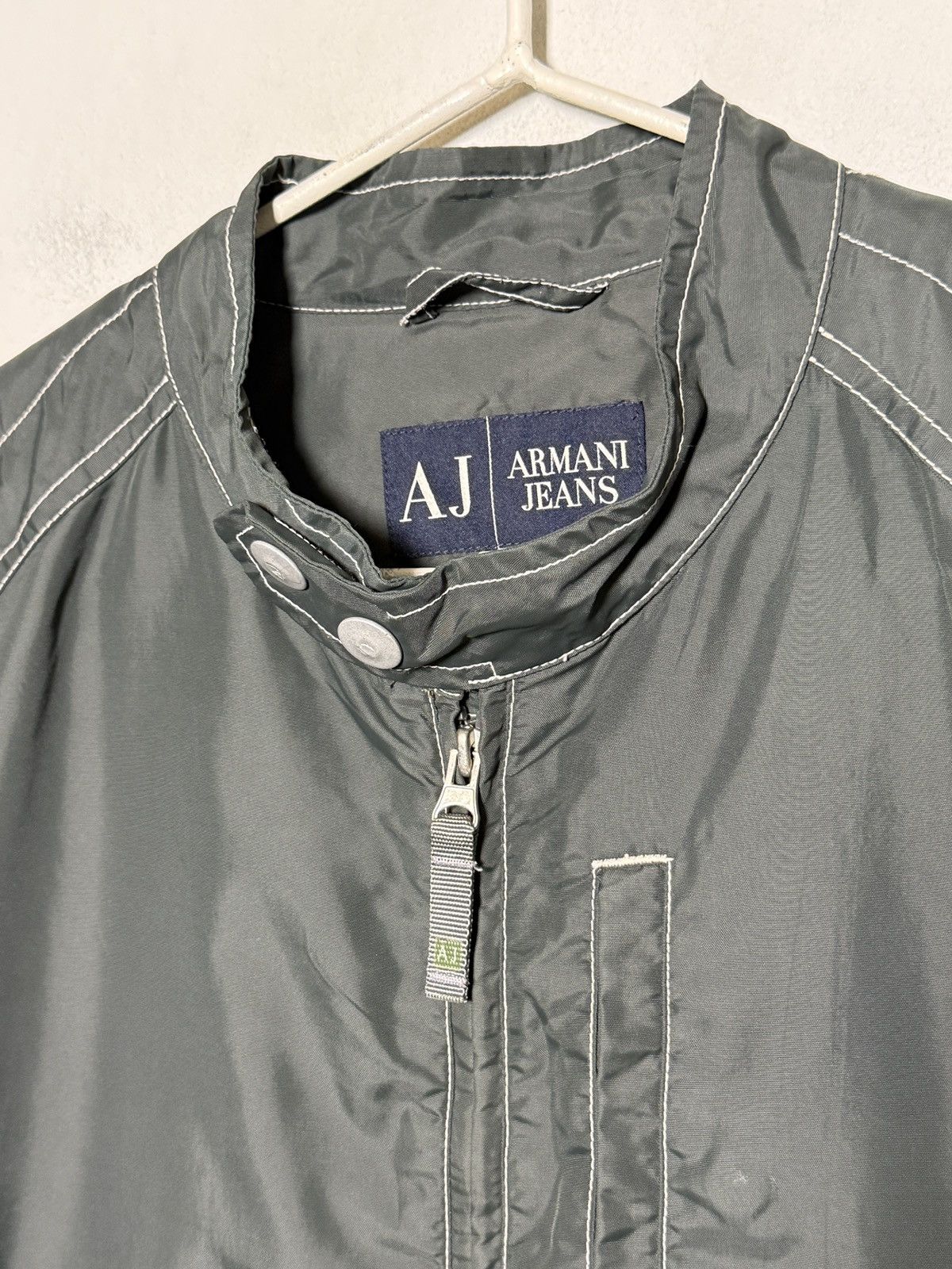Giorgio Armani Armani Jeans Moto Jacket Size US M / EU 48-50 / 2 - 3 Thumbnail