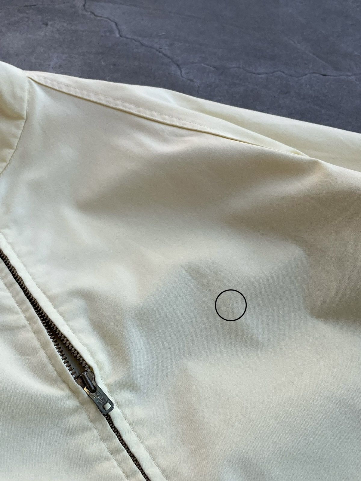London Fog 1960s London Fog on Talon Zipper: Vintage Pastel Yellow Jack Size US M / EU 48-50 / 2 - 16 Thumbnail