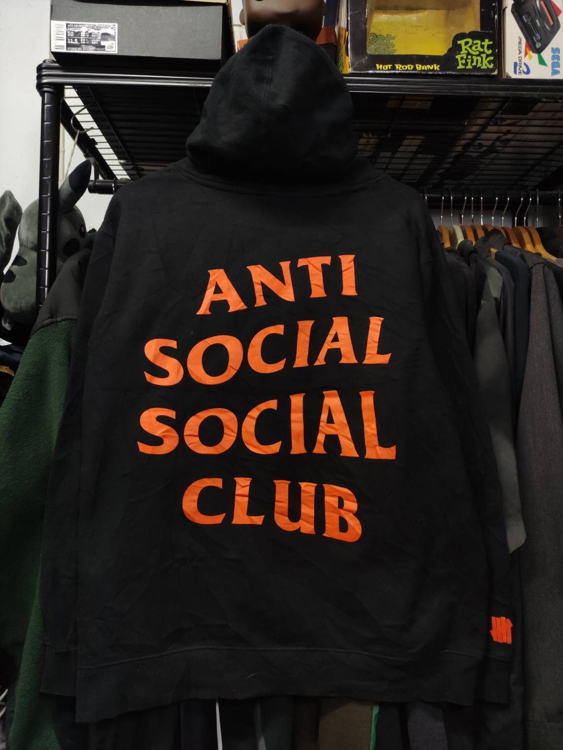 Anti Social Social Club × Undefeated ASSC x Undefeated " Paranoid " USA Hoodie Size US L / EU 52-54 / 3 - 1 Thumbnail