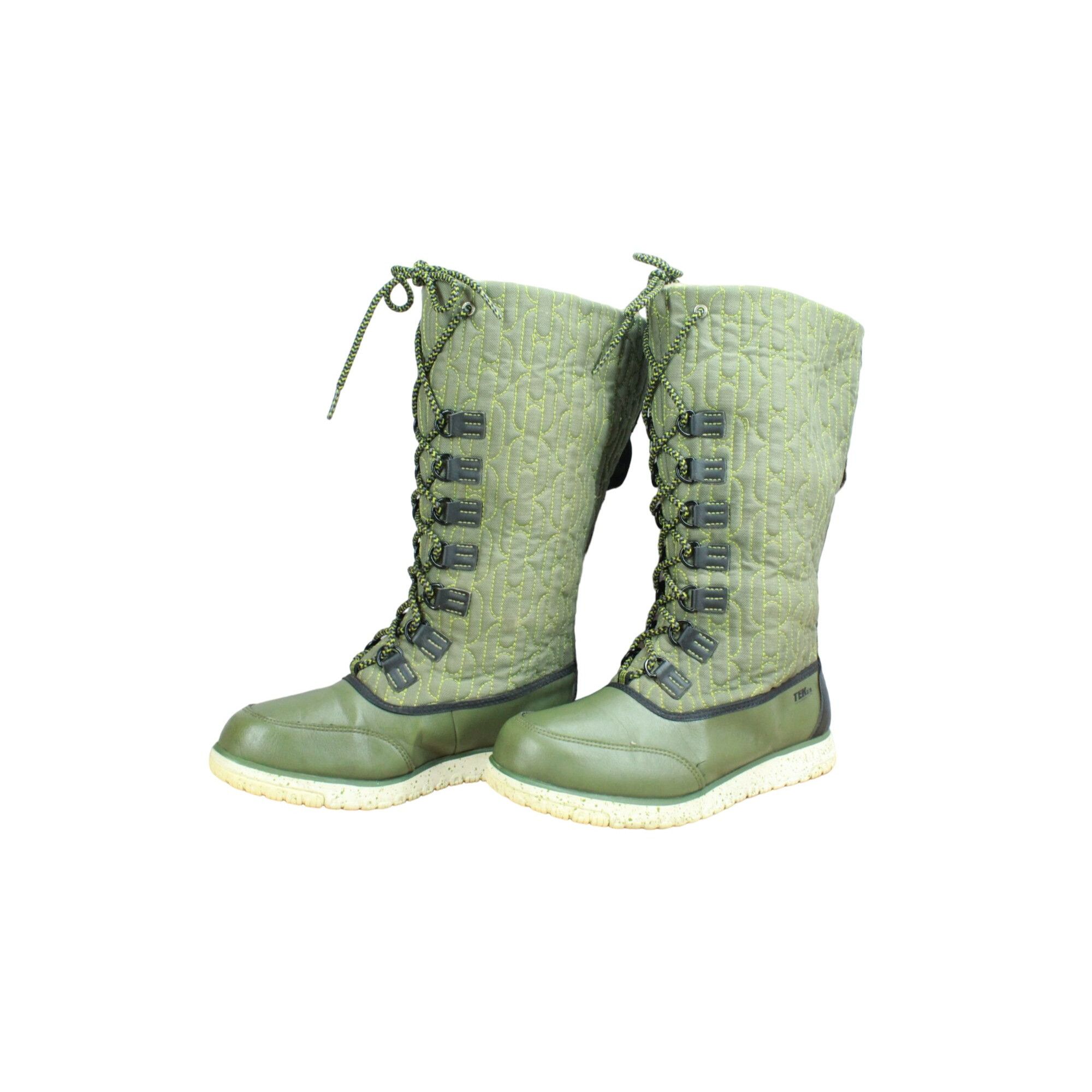L.L. Bean LL Bean Women's Quilted Insulated Pac Tall Boots Size US 7 / IT 37 - 2 Thumbnail