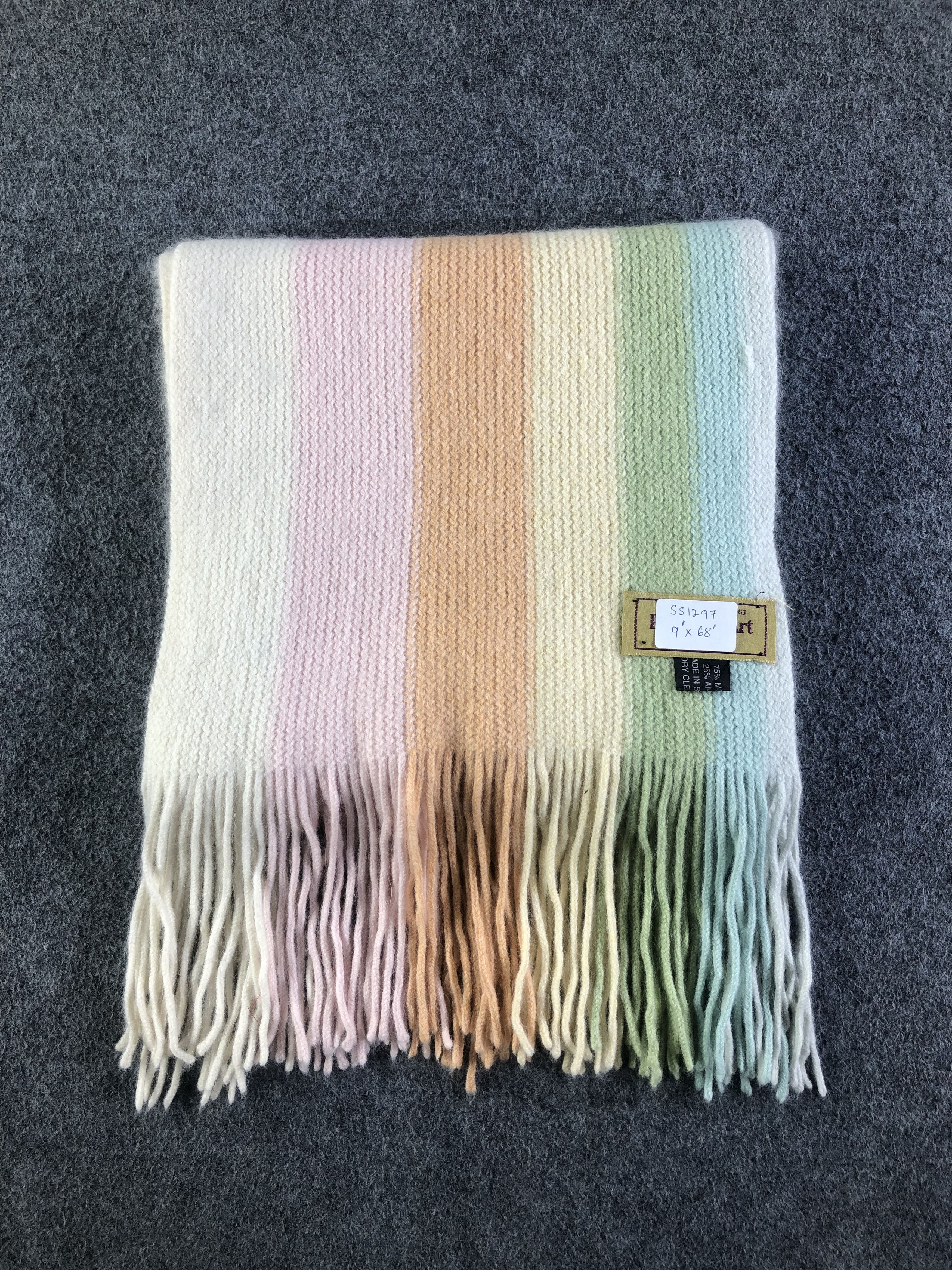 Paul Stuart Paul Stuart Multicolor Scarf / Muffler / Neckwear SS1297 Size ONE SIZE - 7 Thumbnail