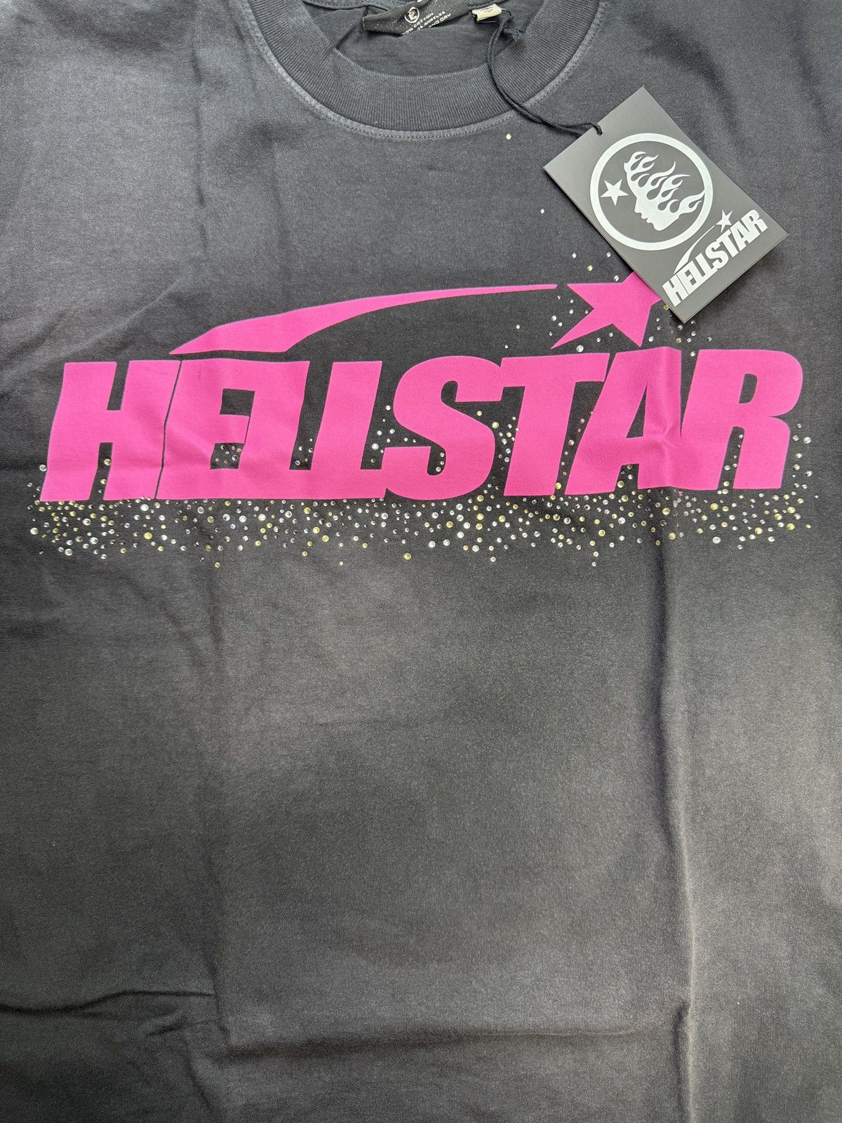 HELLSTAR Hellstar Classic Rhinestone T-shirt Size 3XL Size US XXL / EU 58 / 5 - 2 Thumbnail