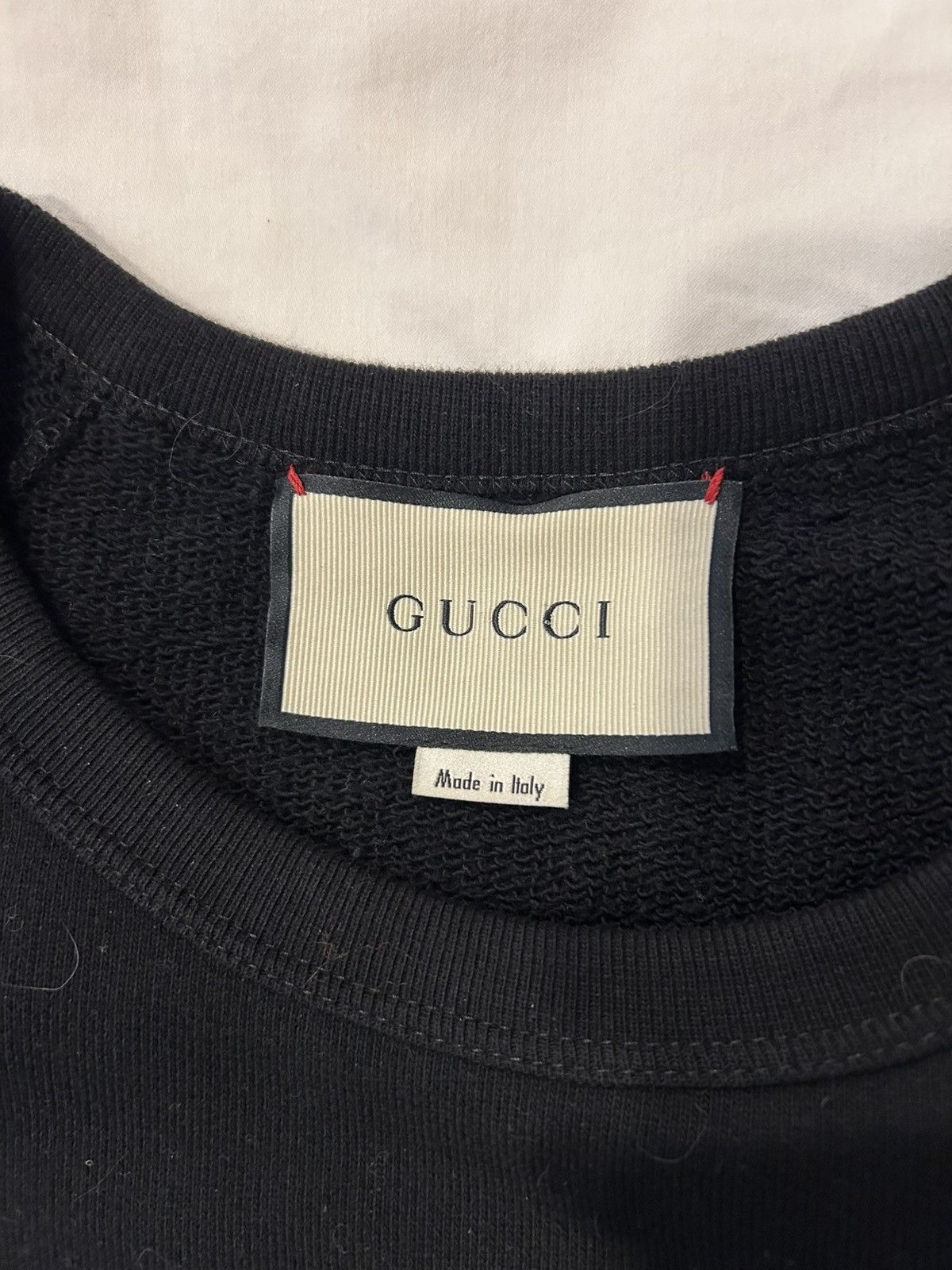 Gucci Black Gucci Blind for Love Crewneck Size US M / EU 48-50 / 2 - 3 Thumbnail