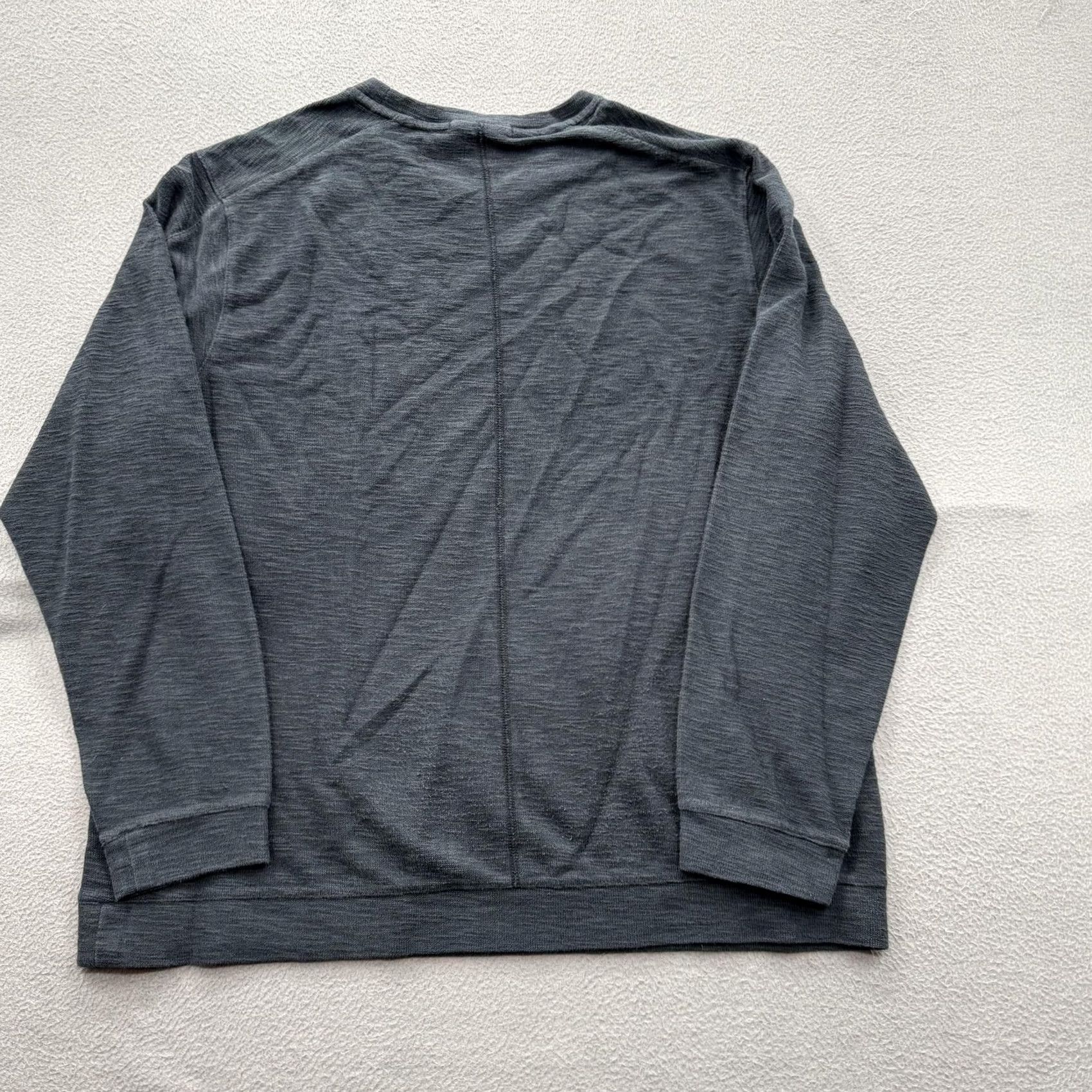 Nike Nike Dri-FIT Mens XL Gray Long Sleeve Training Tee Performance Size US XL / EU 56 / 4 - 2 Thumbnail