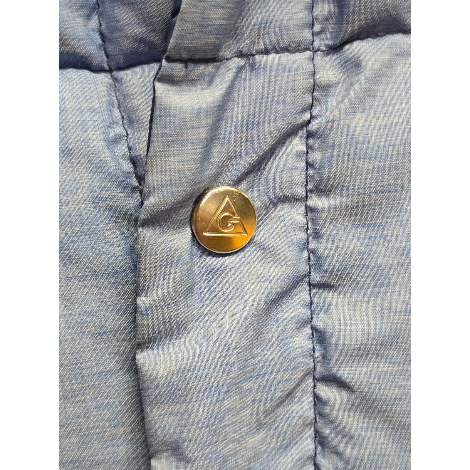 Vintage Vintage Gerry Puffer Vest Button Blue Ski Skiing VTG 80s L Size US L / EU 52-54 / 3 - 10 Thumbnail