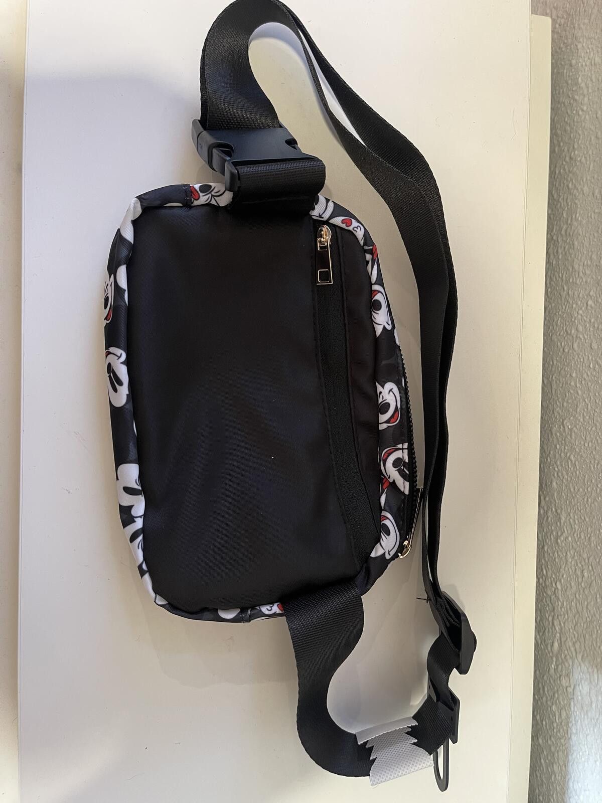 Disney Mickey Mouse Black and White Fanny Pack Waist Bag Size ONE SIZE - 2 Thumbnail