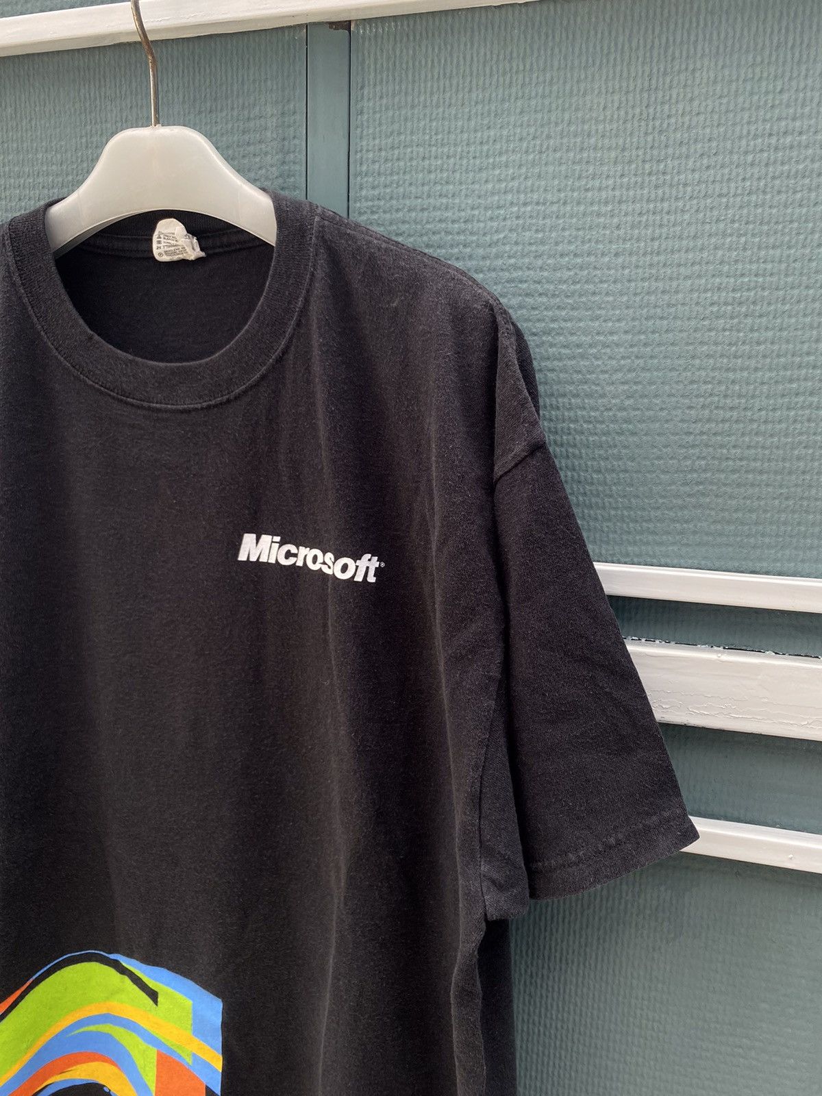 Vintage Vintage microsoft launch graphic tee Size US L / EU 52-54 / 3 - 2 Thumbnail