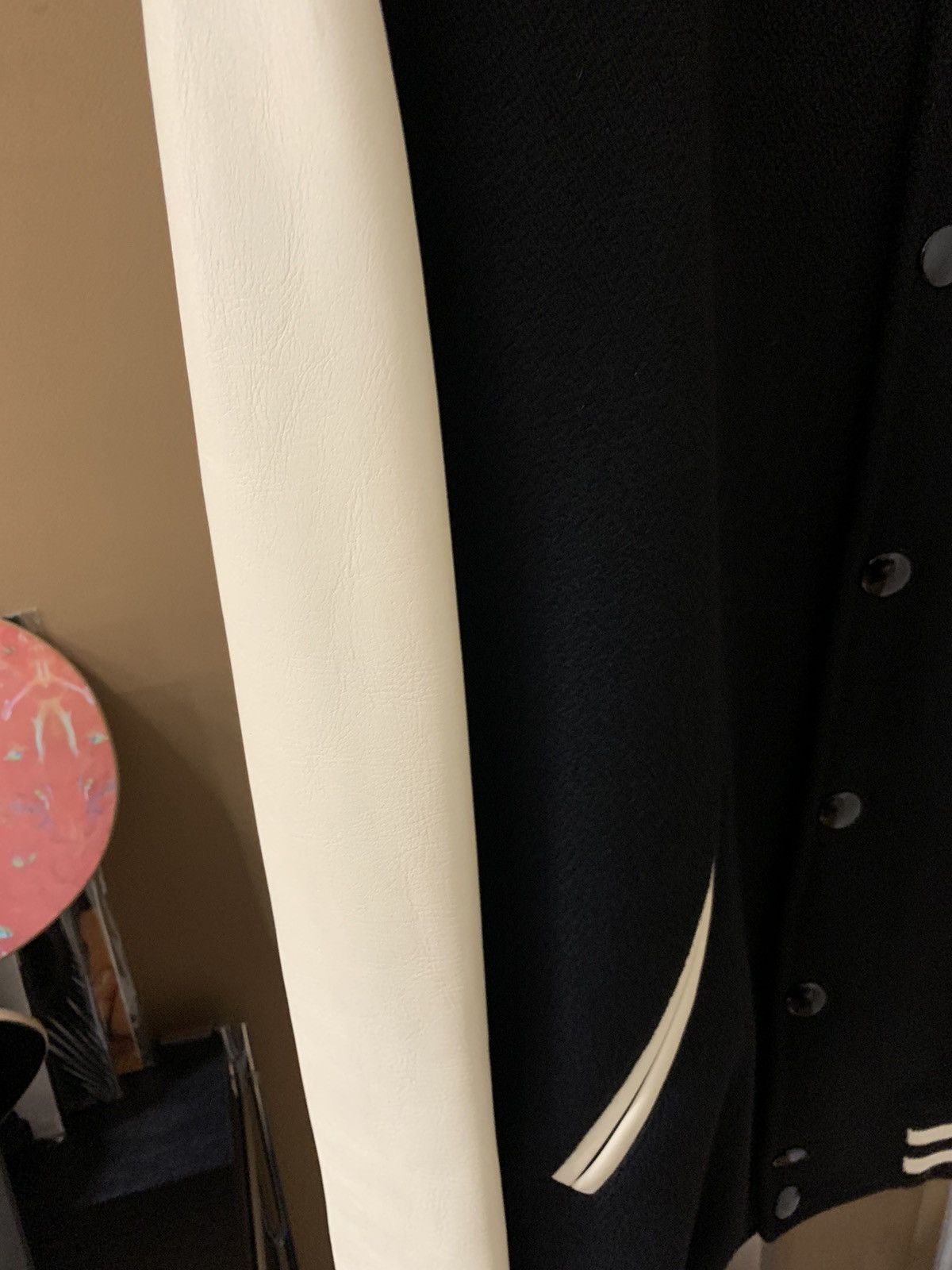 Celine Celine 2025SS Black and White Wool “C” teddy Size US L / EU 52-54 / 3 - 4 Thumbnail