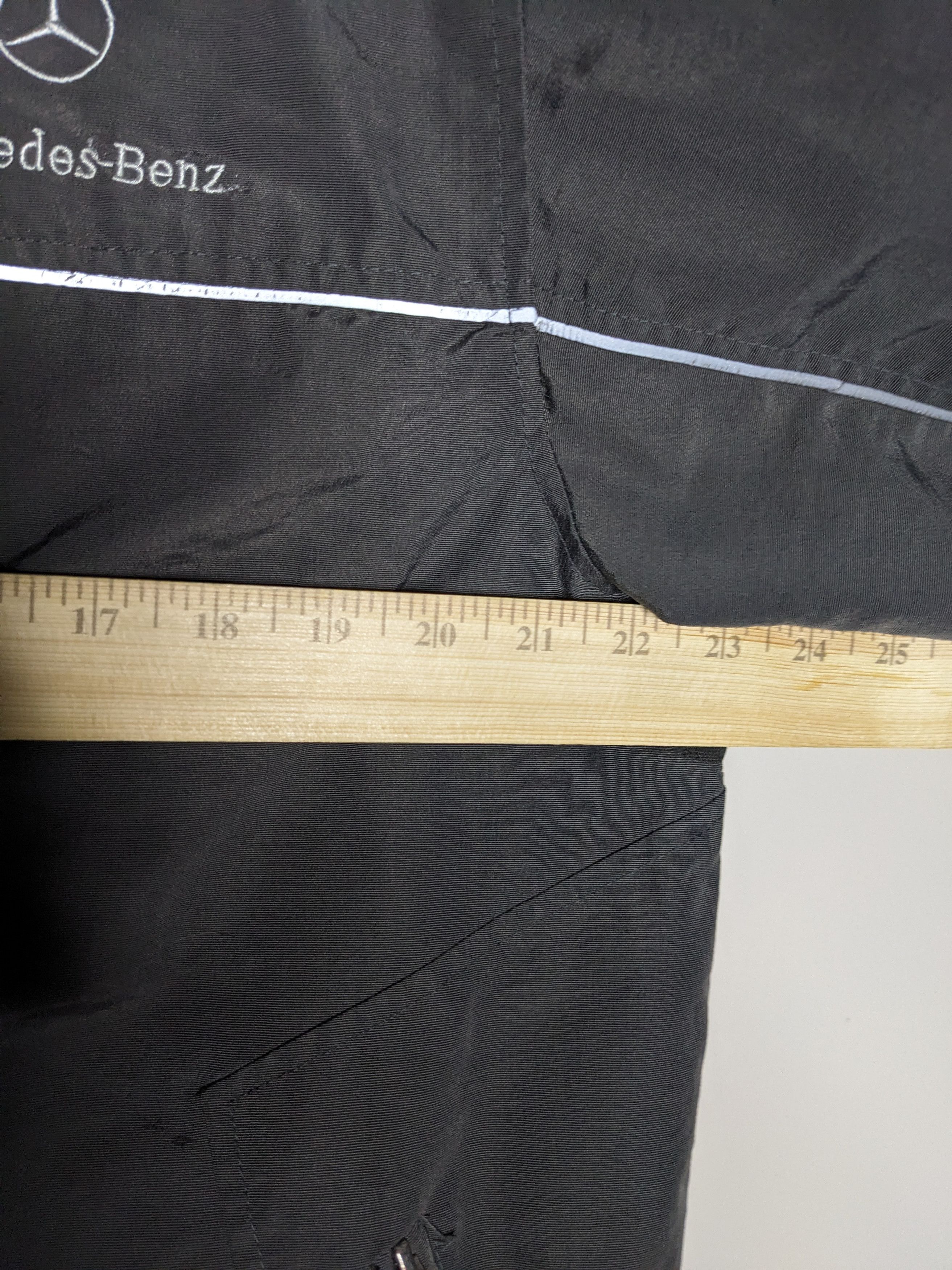 Mercedes-Benz Mercedes Benz Nylon Windbreaker Jacket Medium Coat Grey AMG Size US M / EU 48-50 / 2 - 15 Thumbnail