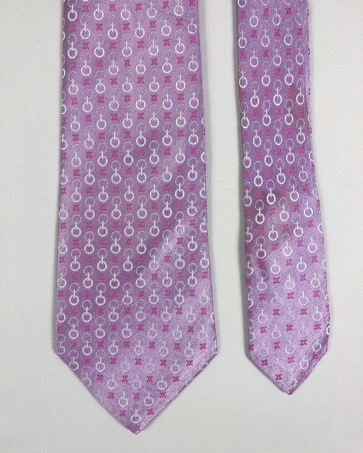 Celine Rare Celine Monogram Silk Tie Made in Italy Size ONE SIZE - 3 Thumbnail