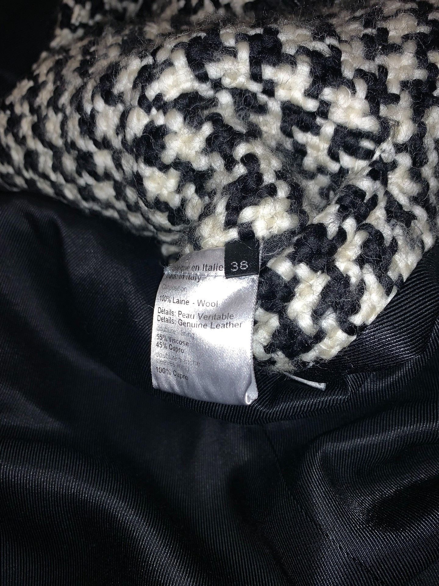 Dior dior size 38 Houndstooth coat 2501-Nextarrow Size US S / EU 44-46 / 1 - 6 Thumbnail