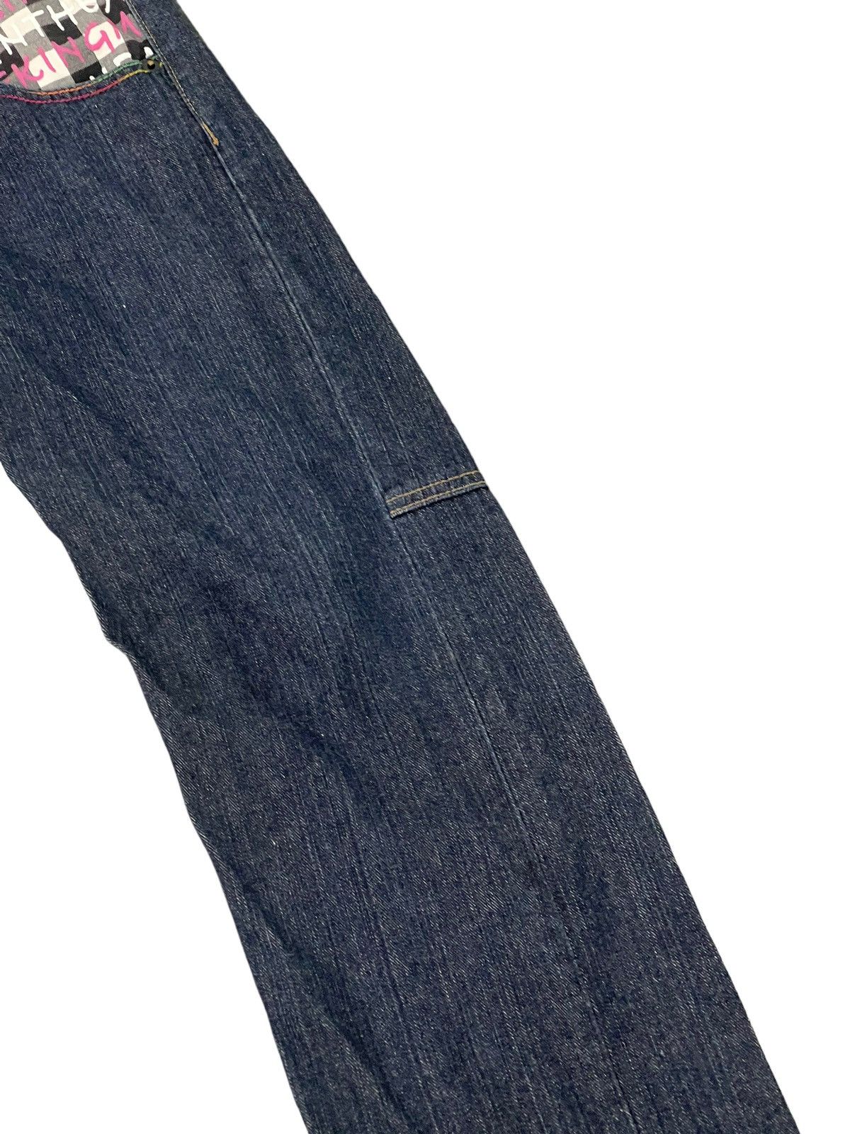Japanese Brand Double Waist Jeans Memory Special Slim Leg 8🟦2 Size US 32 / EU 48 - 14 Thumbnail
