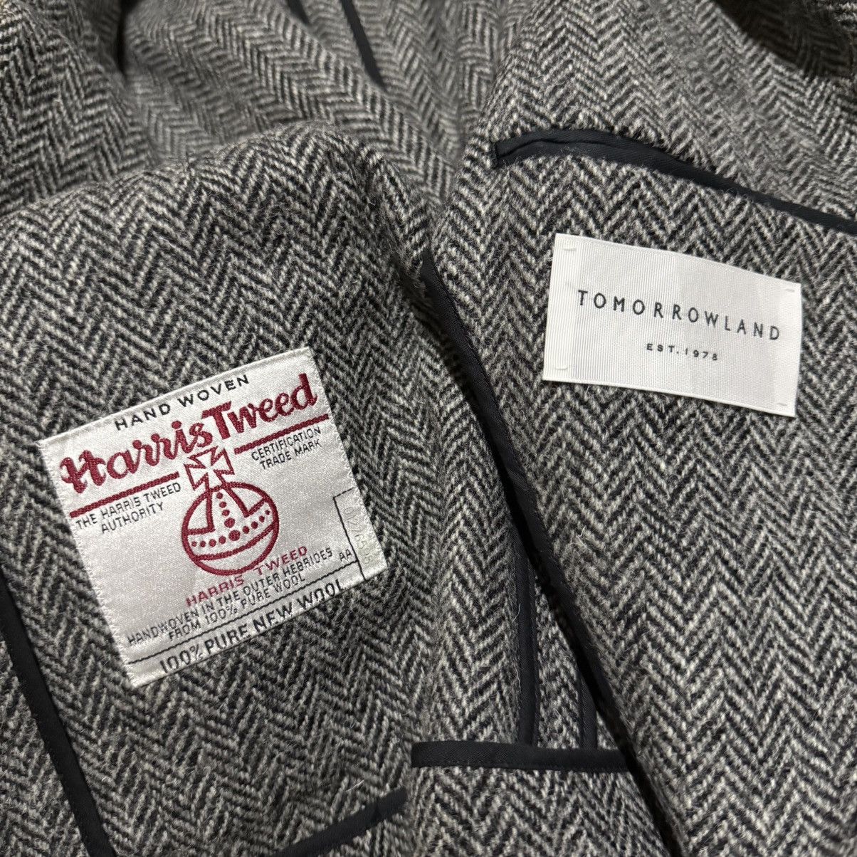 Harris Tweed Harris Tweed Tomorrowland Wool Minimalist Blazer Size 42R - 8 Thumbnail