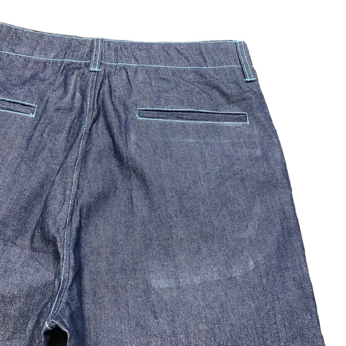 Toga Toga Archive Blue Stitch Denim Nankai Pants Size US 30 / EU 46 - 12 Thumbnail
