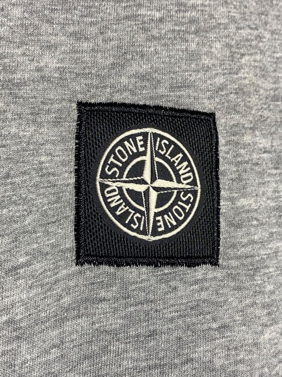 Stone Island STONE ISLAND PATCH TEE GREY ITALIAN STREETWEAR HEAT Size US S / EU 44-46 / 1 - 4 Thumbnail