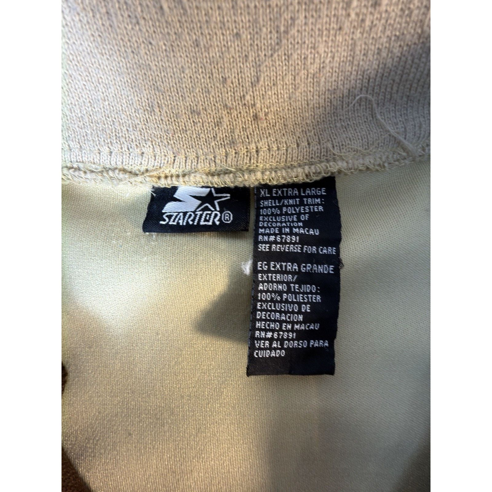 Starter Vintage Starter Tracksuit Y2K Brown Full Zip Jacket Pants XL Size US XL / EU 56 / 4 - 4 Thumbnail