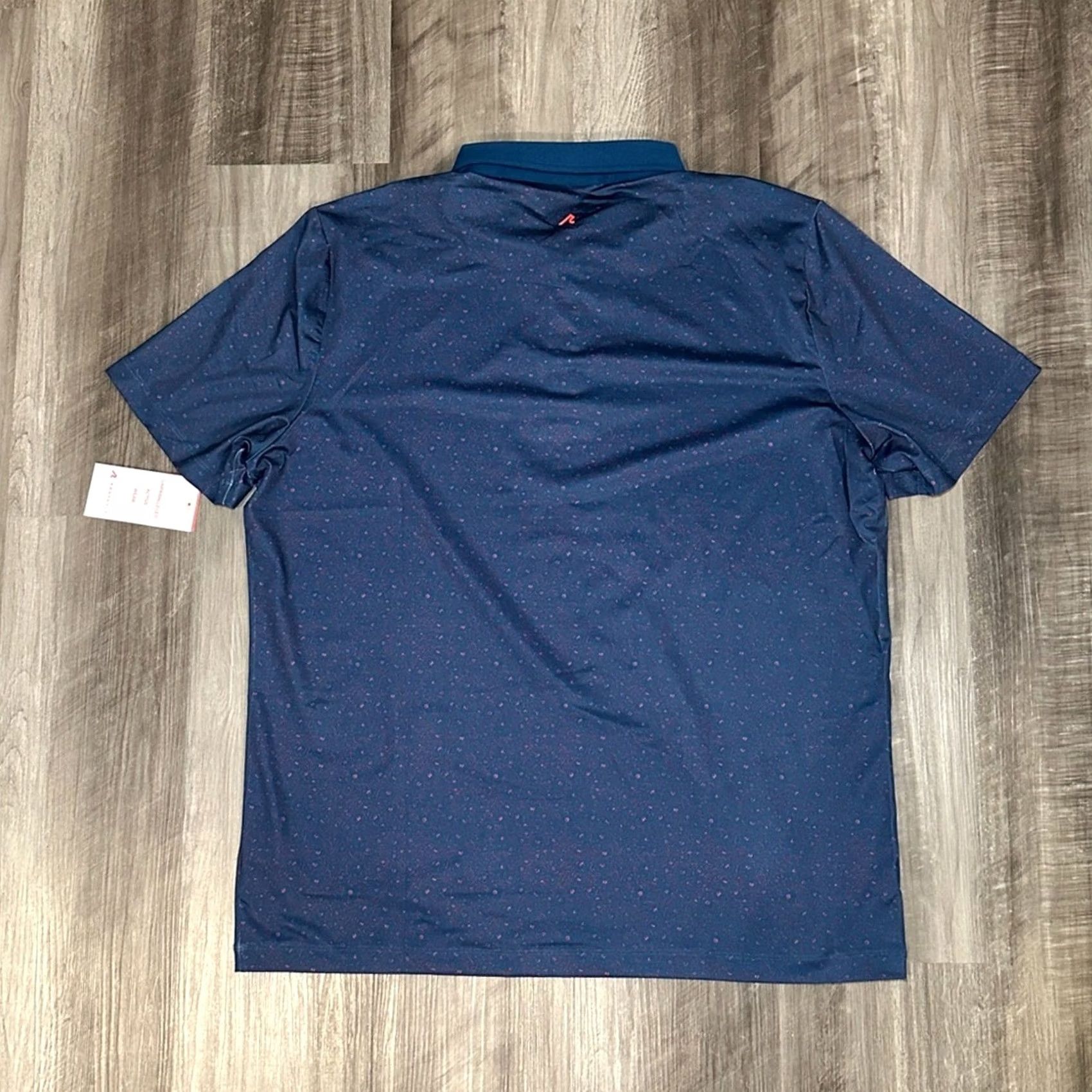 Vintage Redvanly Belmont Floral PurePoly Performance Stretch Admiral Golf Polo XL Mens Shirt Size US XL / EU 56 / 4 - 3 Thumbnail