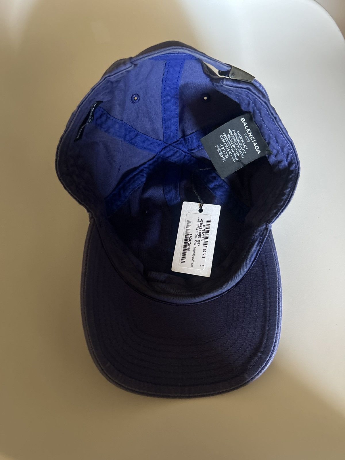 Balenciaga Balenciaga 2017 Campaign Logo Baseball Hat Cap Size L 59 Size ONE SIZE - 4 Thumbnail