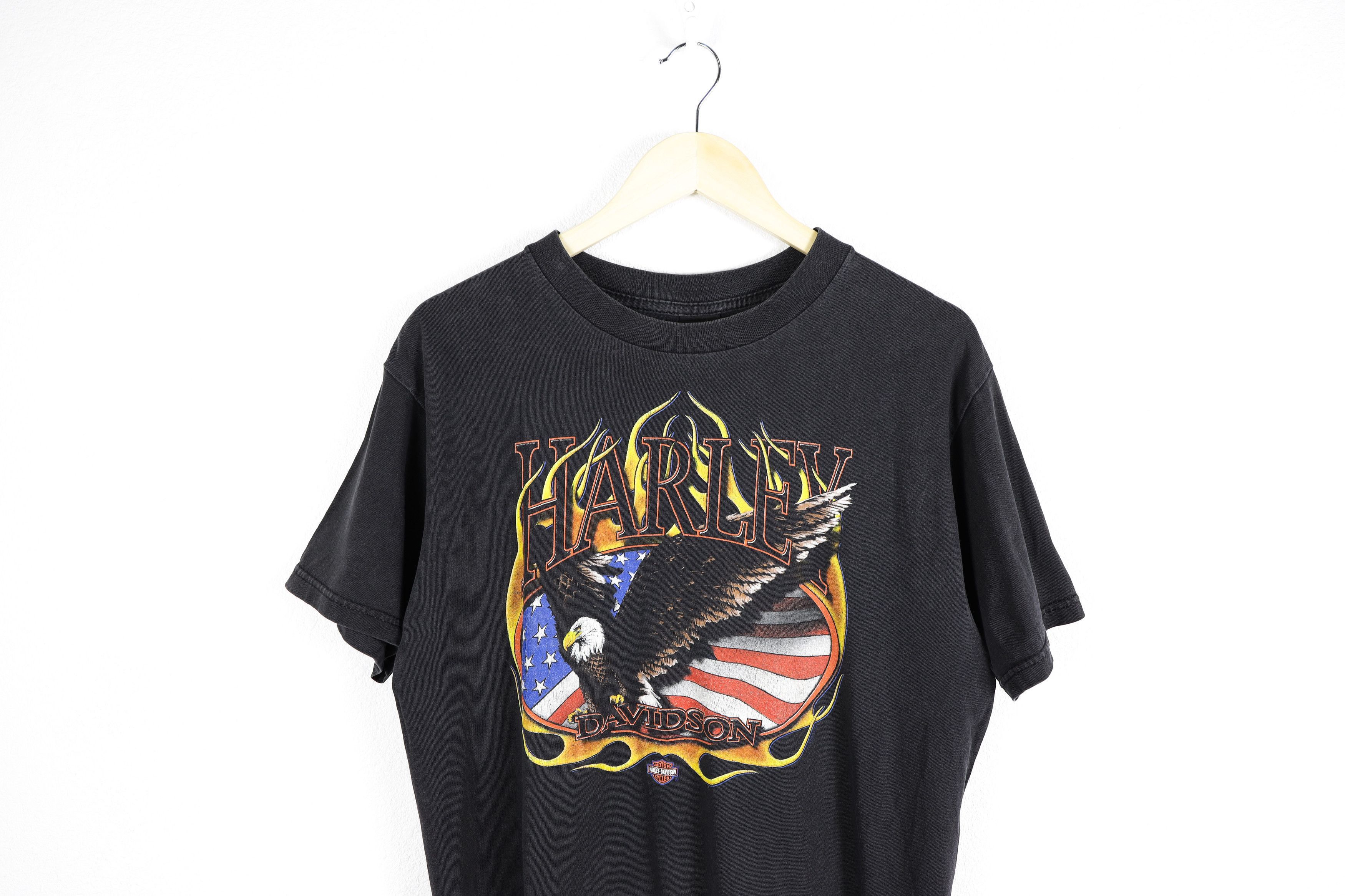 Harley Davidson × West Coast Choppers Vintage Harley Davidson Jim's St.Petersburg Graphic Tee Size US L / EU 52-54 / 3 - 2 Thumbnail