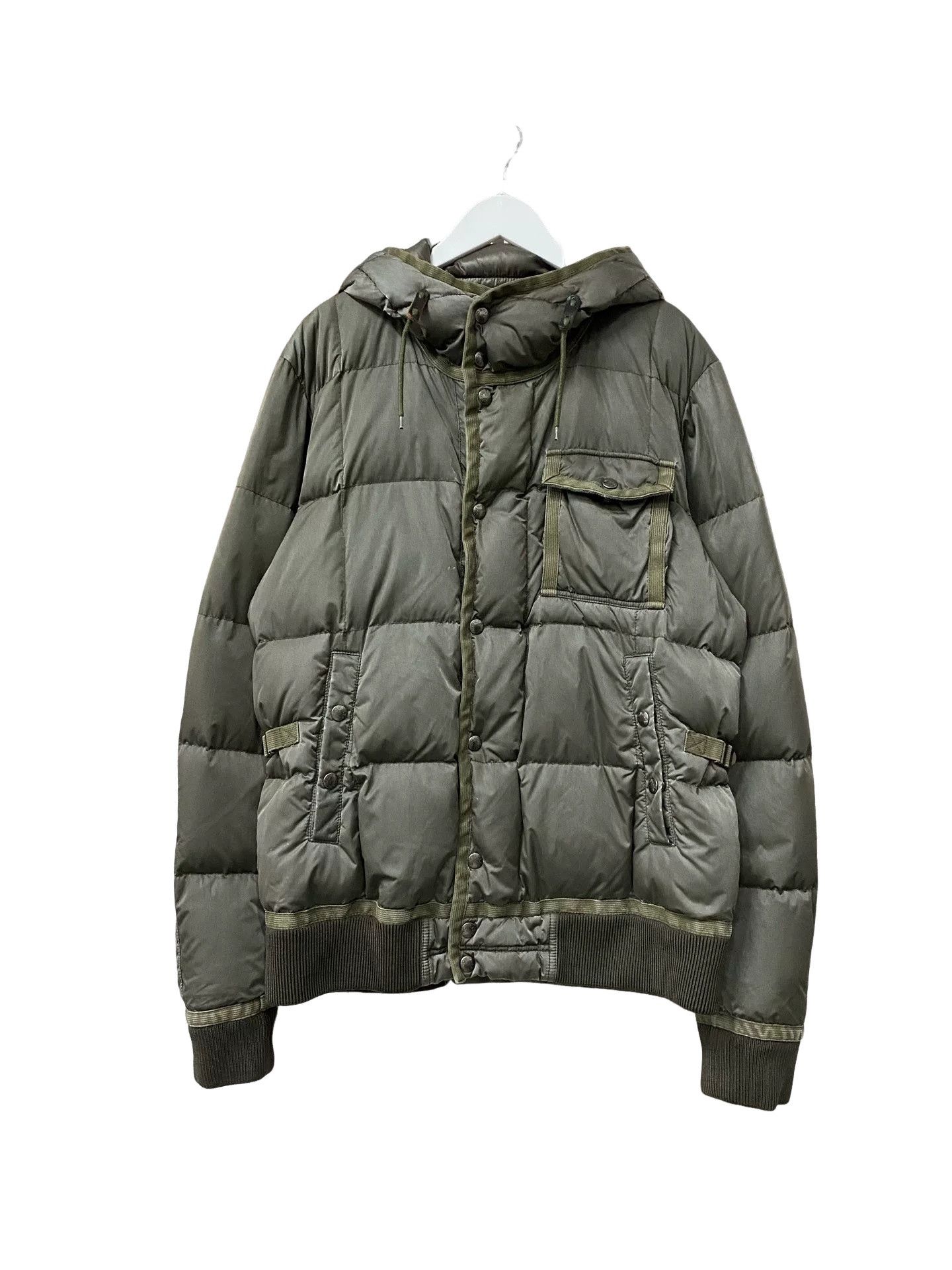 Moncler Moncler Olive Green Down Jacket Size 4 Size US XL / EU 56 / 4 - 1 Thumbnail