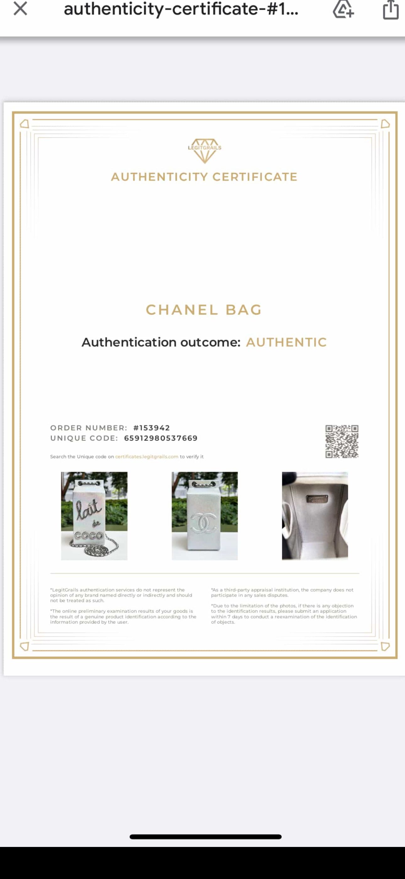 Chanel Lait De Coco Milk Carton Clutch Evening Bag Unicorn Size ONE SIZE - 14 Thumbnail
