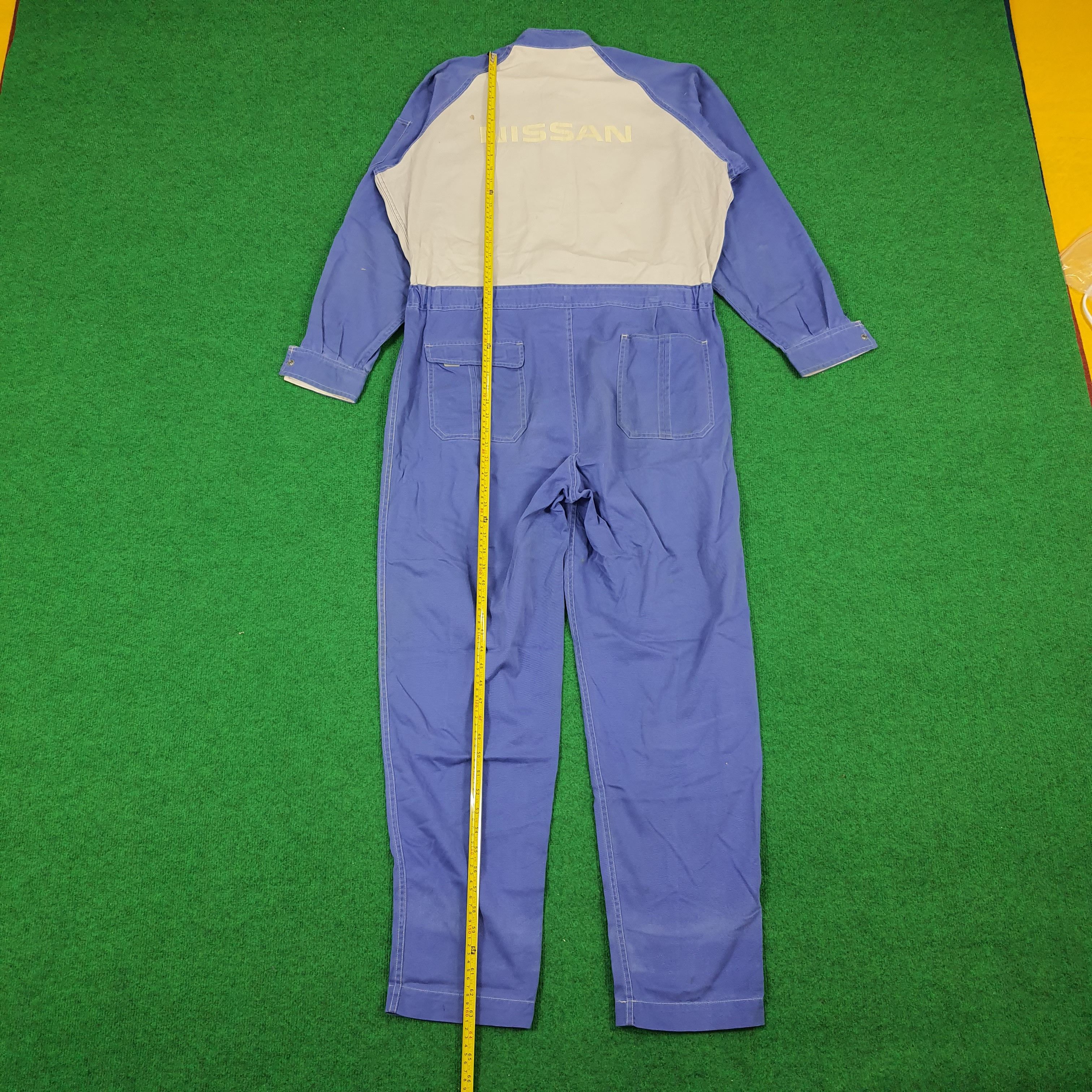Japanese Brand Vintage Nissan Motorsports Japanese Brand Racing Coverall Size US XL / EU 56 / 4 - 7 Thumbnail