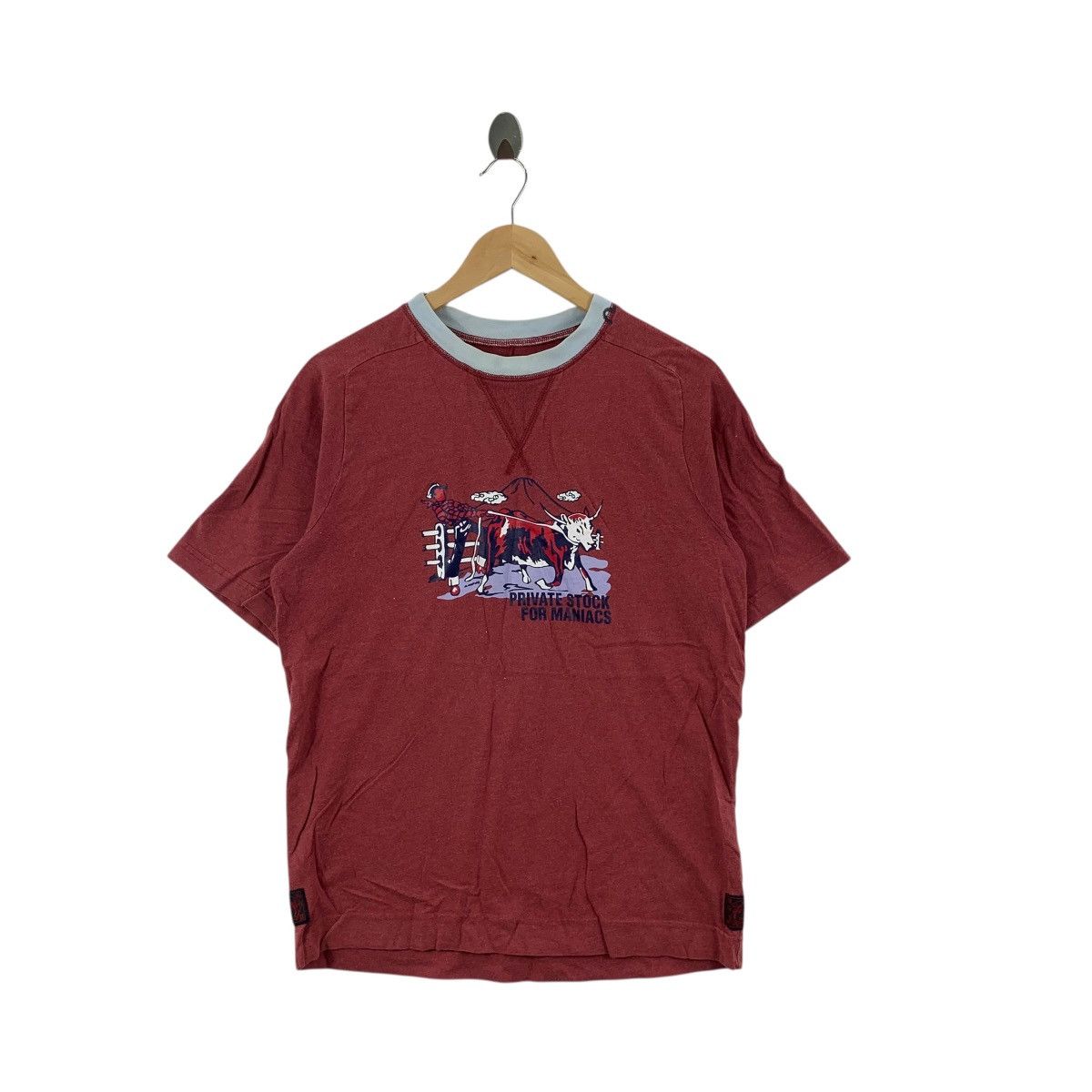 Evisu Vintage EVISU JAPAN Custom Made Collection Ranch Tee Shirt Size US L / EU 52-54 / 3 - 3 Thumbnail