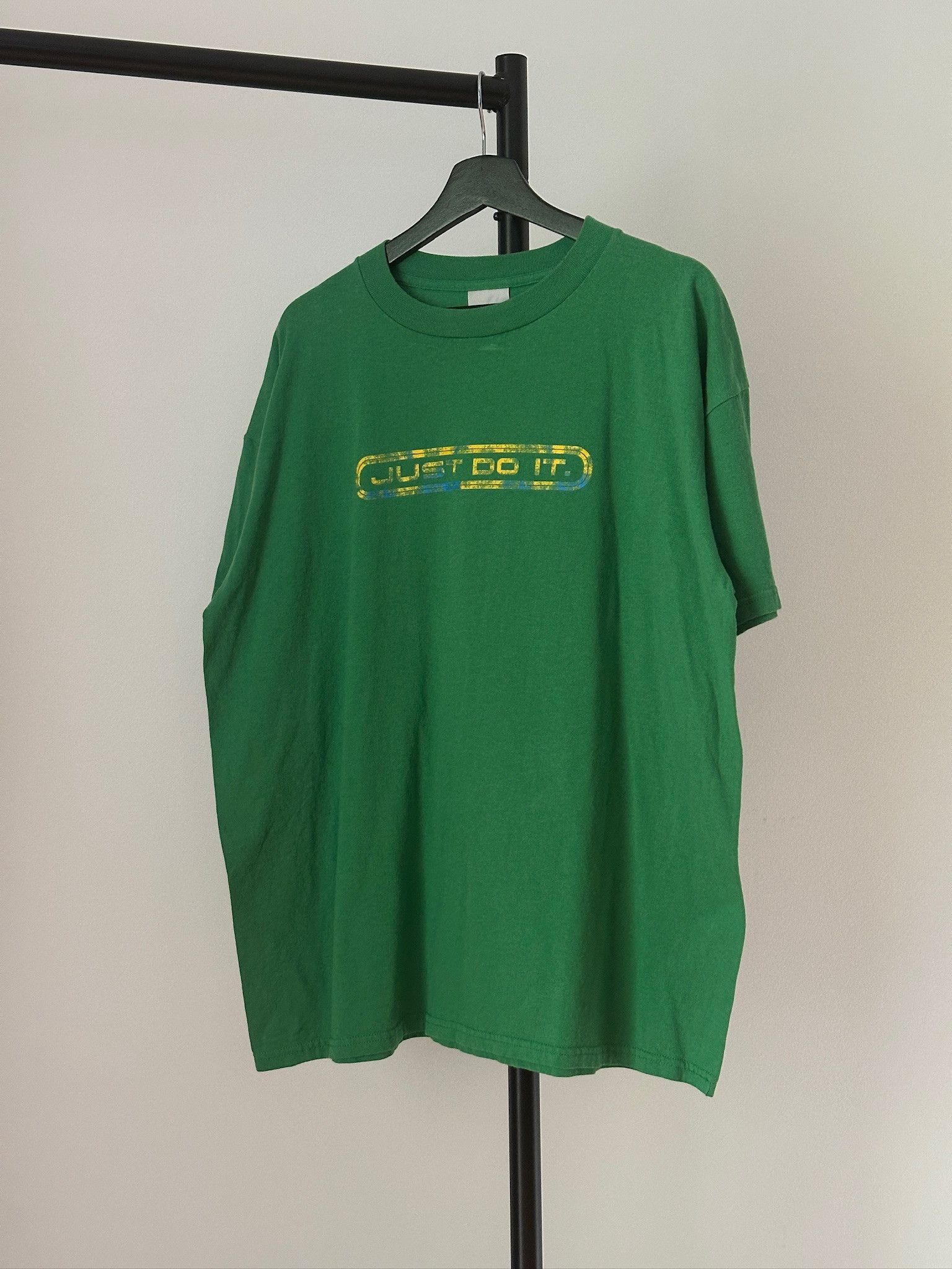 Nike × Vintage Vintage Y2K Nike 'Just Do It' T-Shirt Size US XL / EU 56 / 4 - 1 Thumbnail