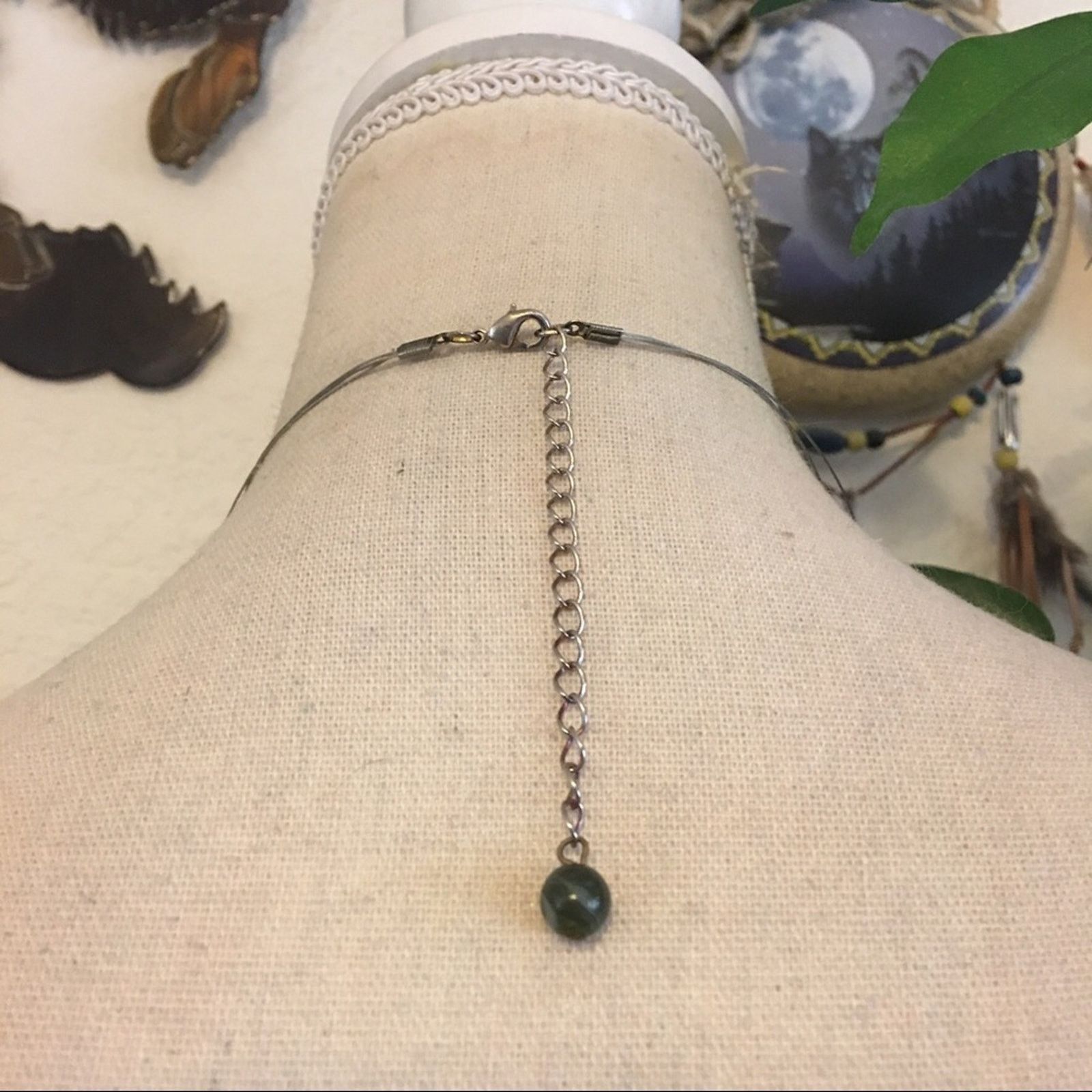 Jewelry Forest tones resin floating bead jewelry set Size ONE SIZE - 6 Thumbnail